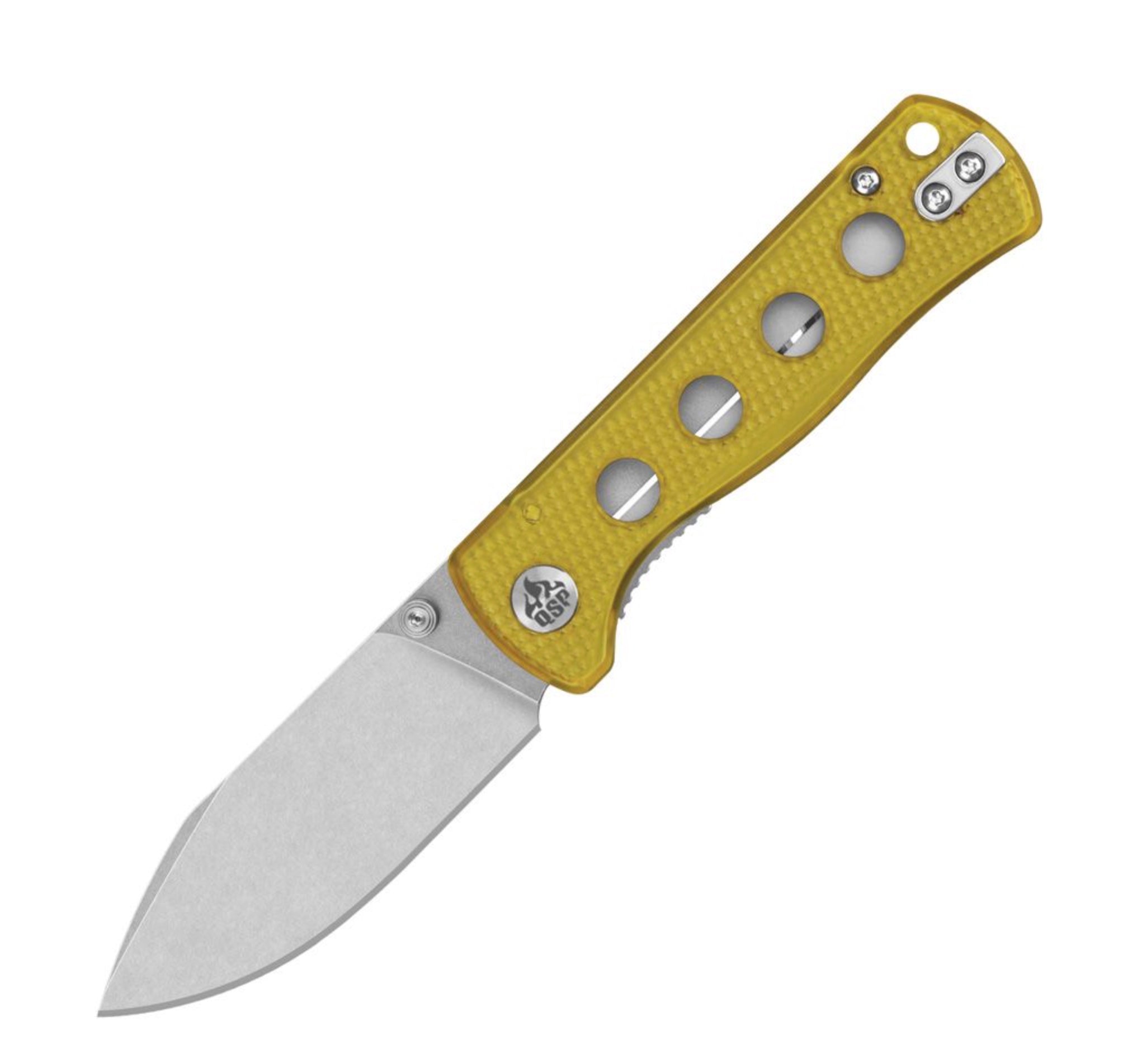 Premium QSP Canary Ultem Knife with 14C28N Blade - Ultimate Precision Tool