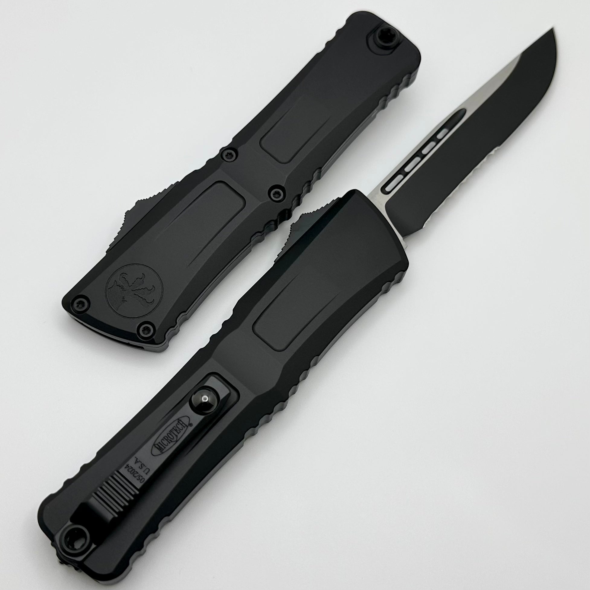 Microtech Combat Troodon Gen III Tactical OTF Knife - Premium Aluminum Handle, M390MK Blade