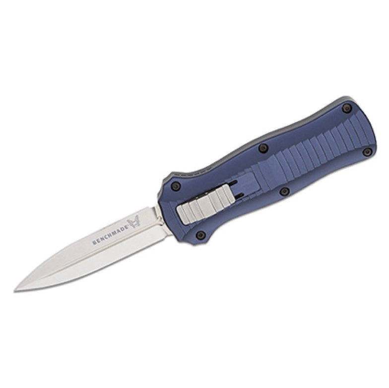 Premium Benchmade Mini Infidel Crater Blue Aluminum & S30V Limited Edition 3350-2301 - Ultimate Tactical Knife