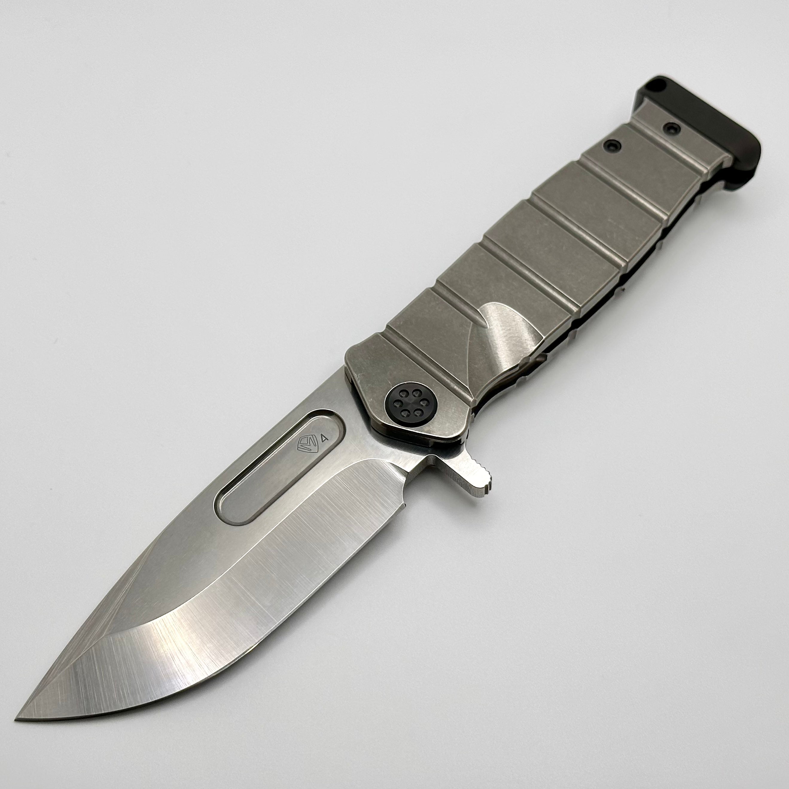 Medford Knife Fighter Flipper - Premium USMC Tumbled Handle with PVD Hardware & S45VN Blade