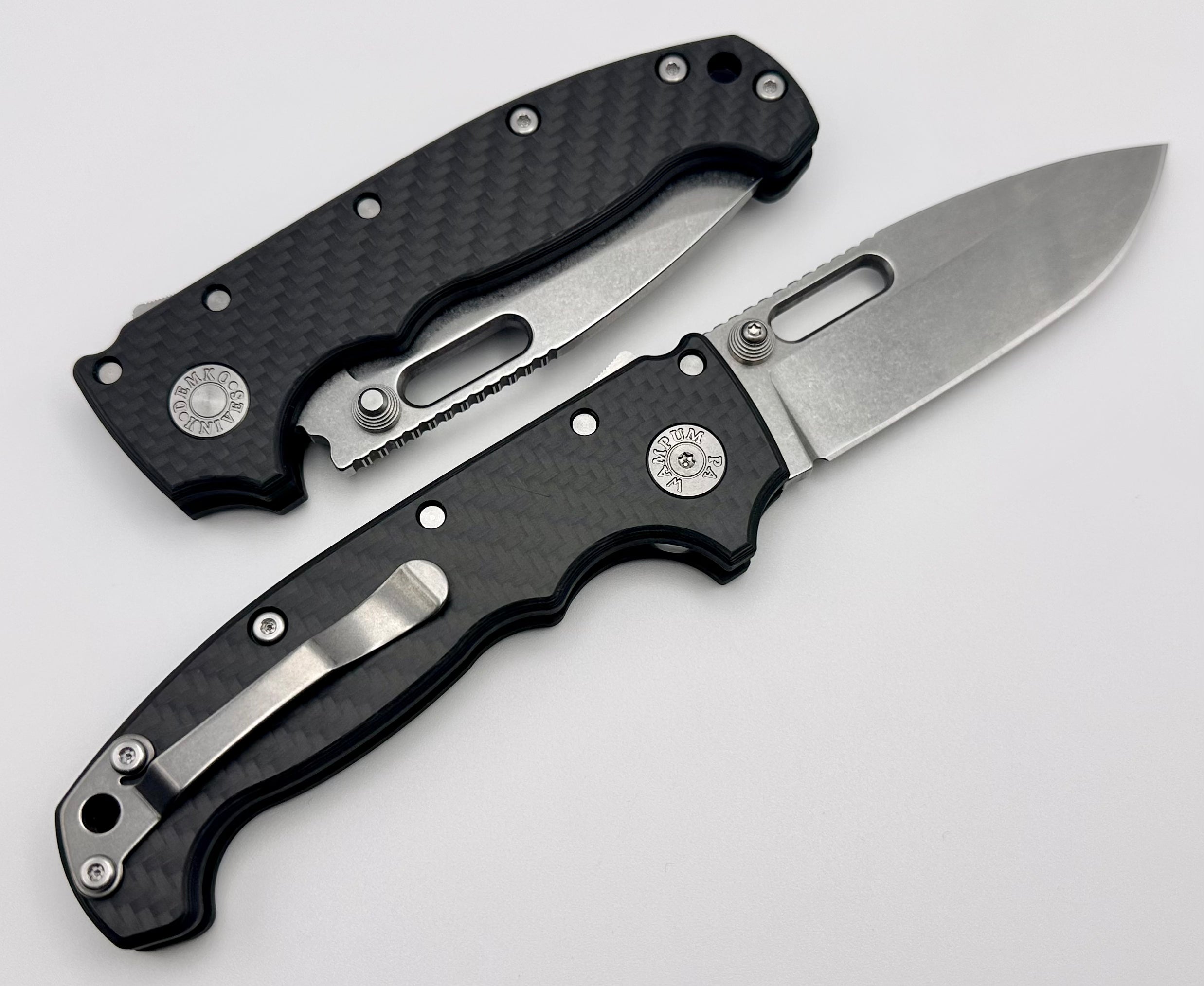 Premium Demko Knives MG AD20 Exclusive Drop Point 3V & Carbon Fiber - Limited Edition