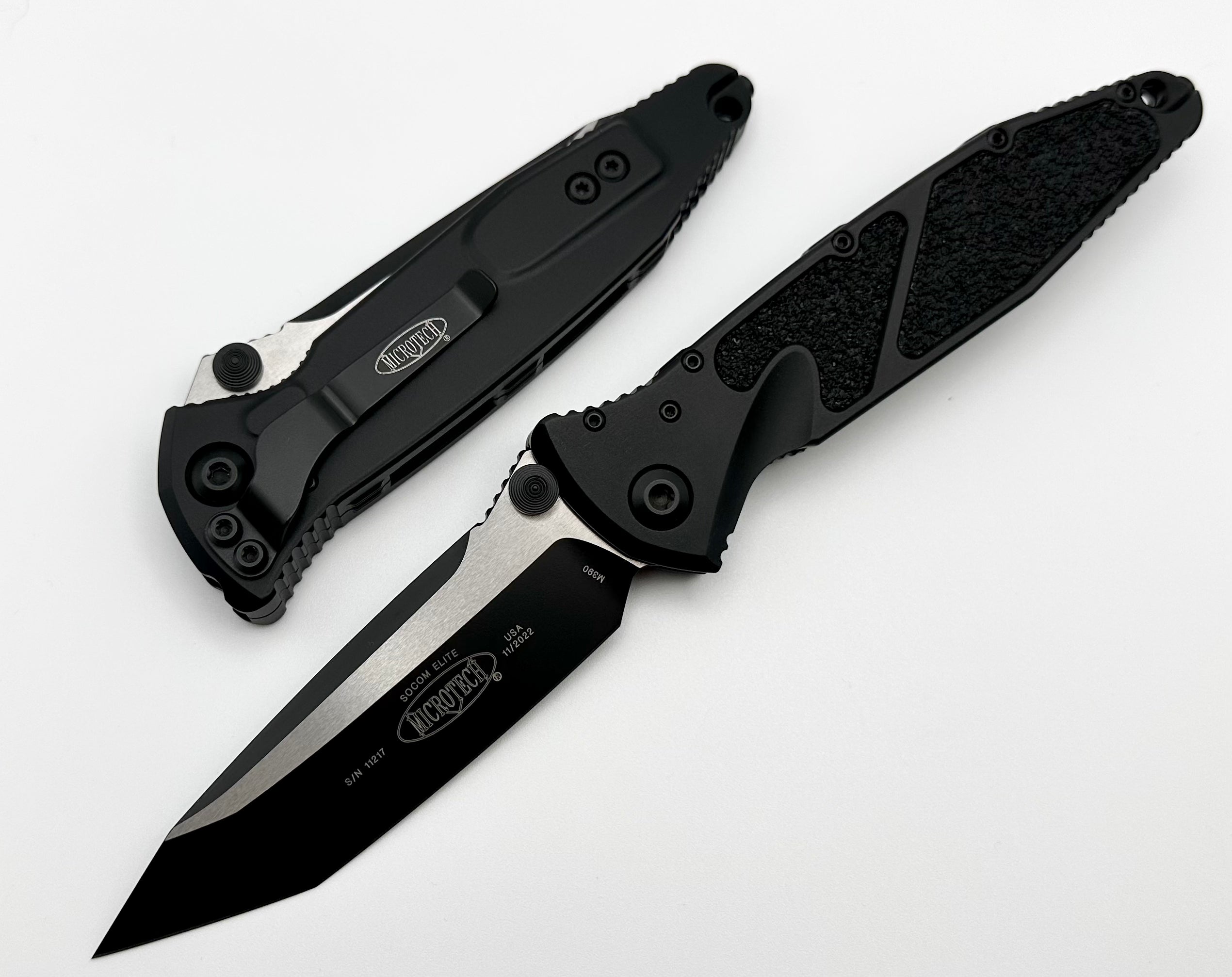 Microtech Socom Elite Tanto Edge Manual Tactical Knife - Premium Utility Blade