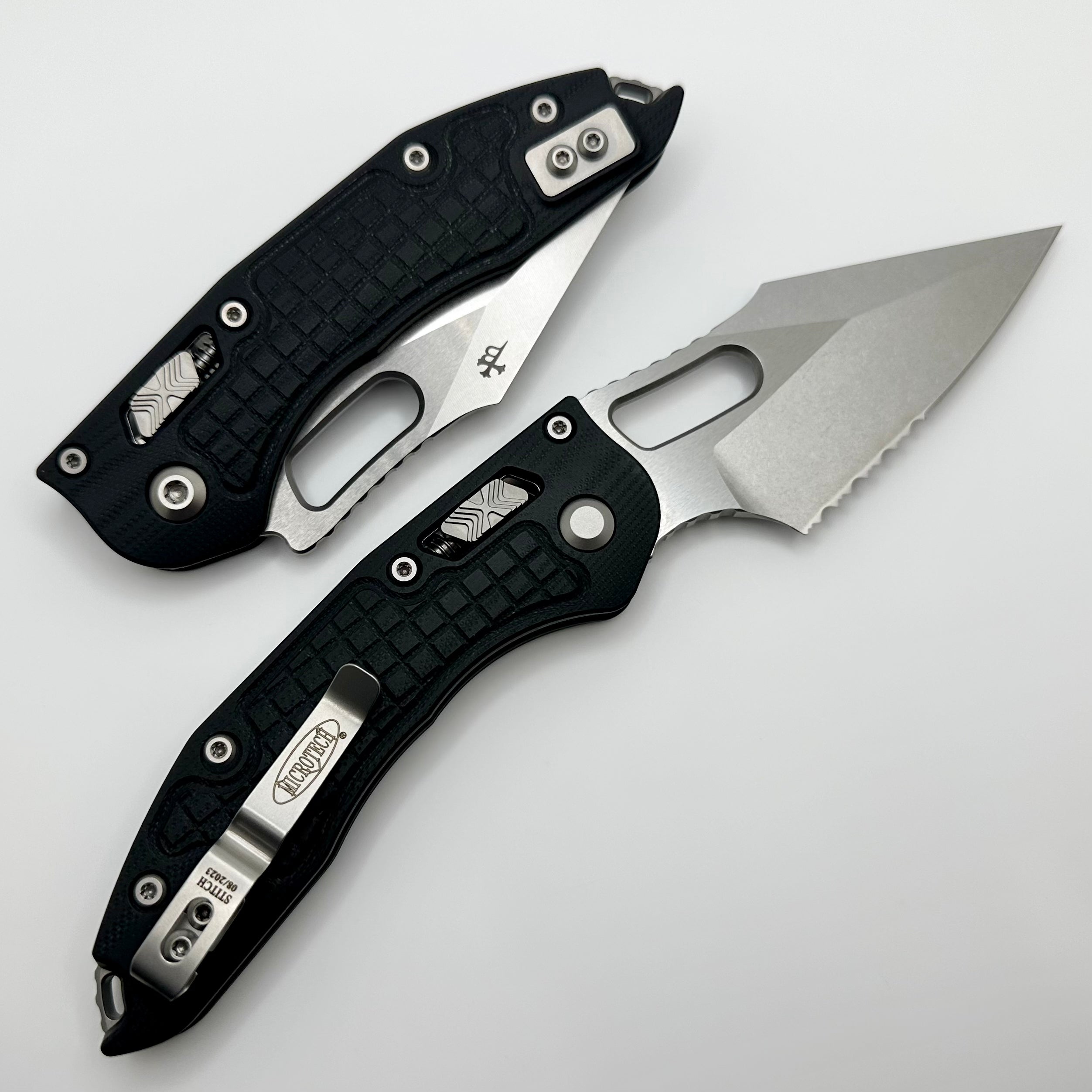 Microtech Ultimate Stitch RAM LOK Knife - Premium G-10 Handle & M390MK Blade