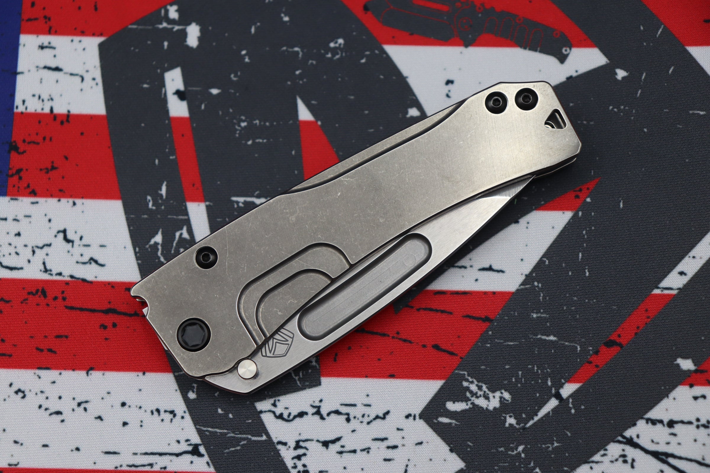 Medford Slim Midi EDC Knife - Premium S35VN Blade with Tumbled Handles & PVD Hardware