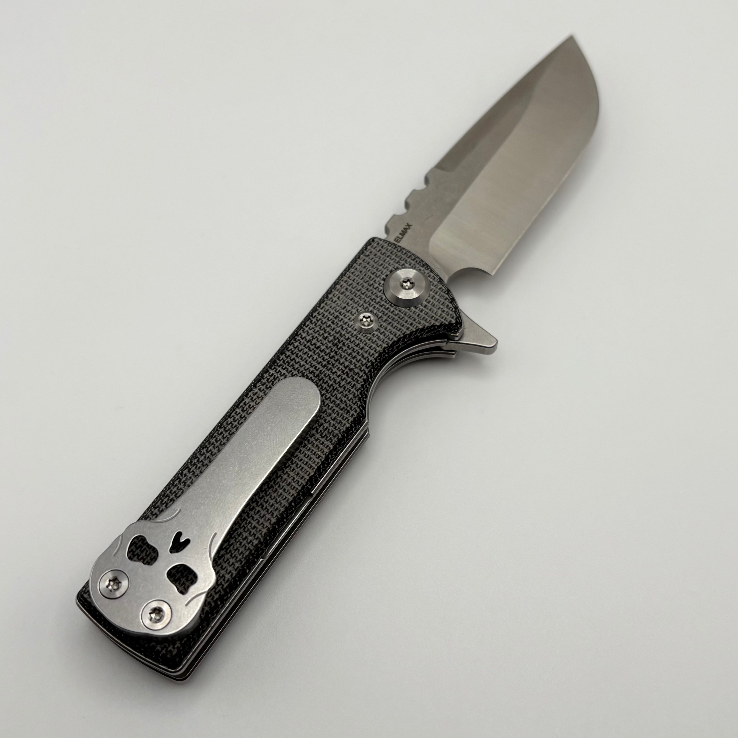 Premium Pre-Owned Chaves T.A.K Knife - Black Micarta & Elmax Blade (Blue Label)