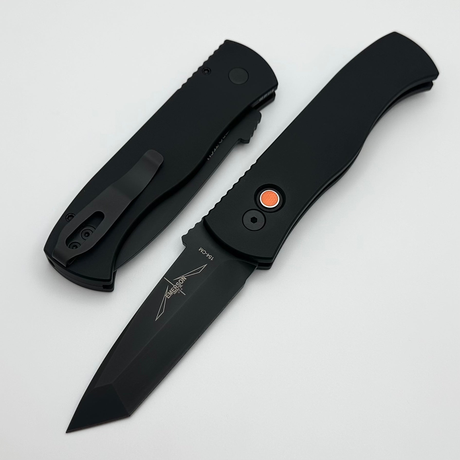 Ultimate Pro-Tech Emerson CQC7 Auto Knife - Limited Edition DLC Black Handle