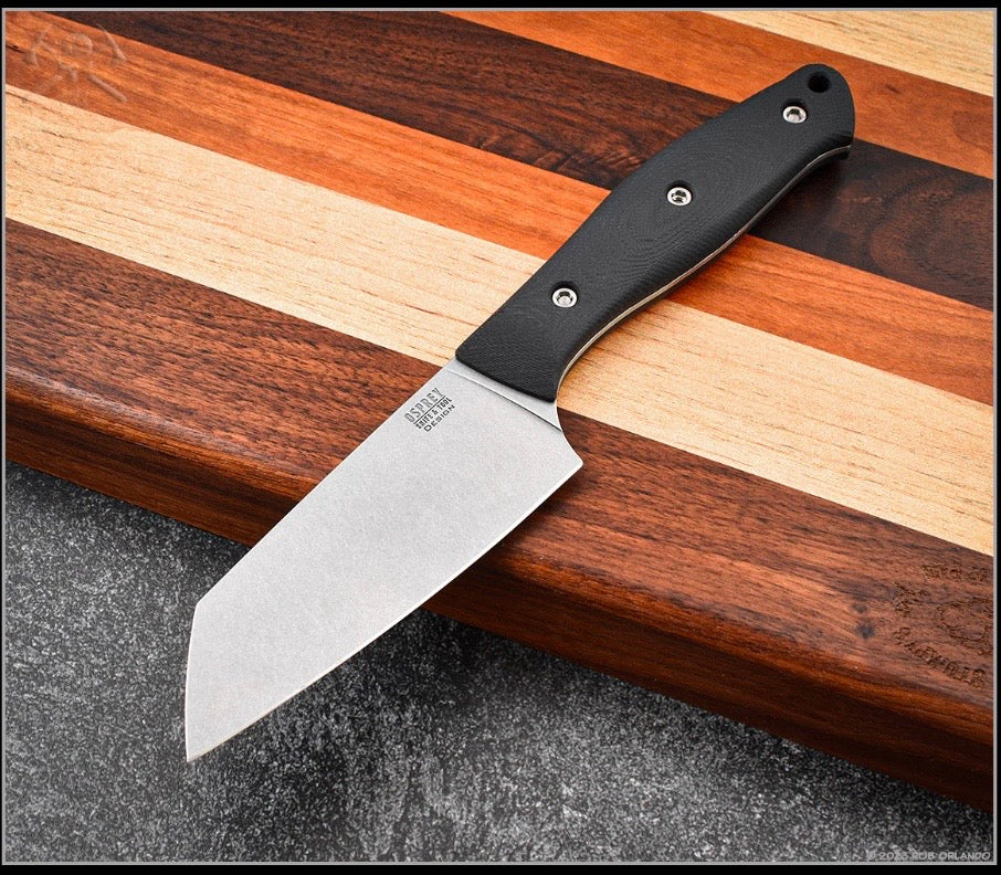 RMJ Tactical Osprey 9 Ultimate Outdoor Fixed Blade - Sandvik 14C28N & Black G10