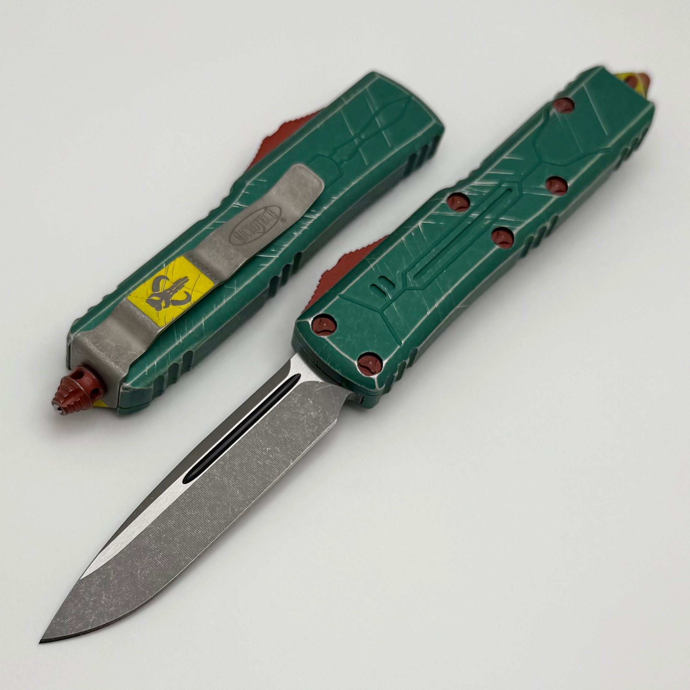 Microtech UTX-85 S/E Bounty Hunter Apocalyptic Signature Series - Ultimate EDC Knife