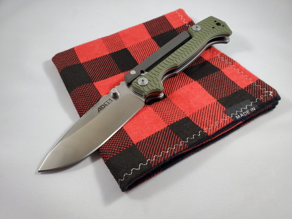 Cold Steel AD-15 Ultimate OD Green Tactical Knife