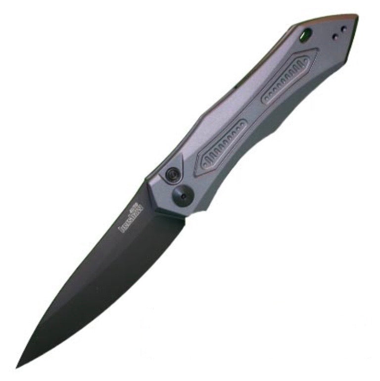 Kershaw Launch 6 Tactical Automatic Knife - Premium Gray & Black Edition