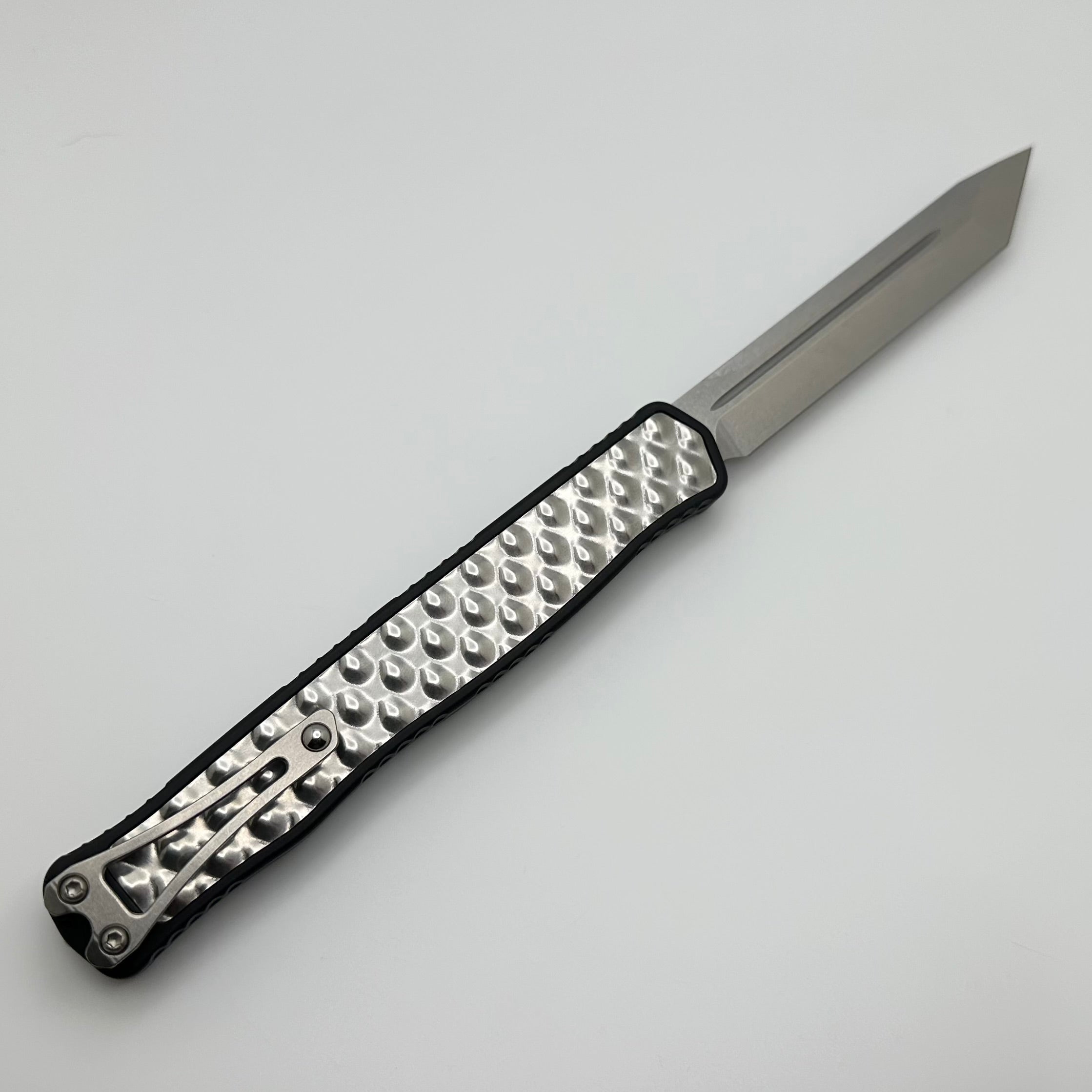 Premium Pre-Owned Heretic Knives Cleric II Tanto - MagnaCut Blade with Stainless Bubble Inlays