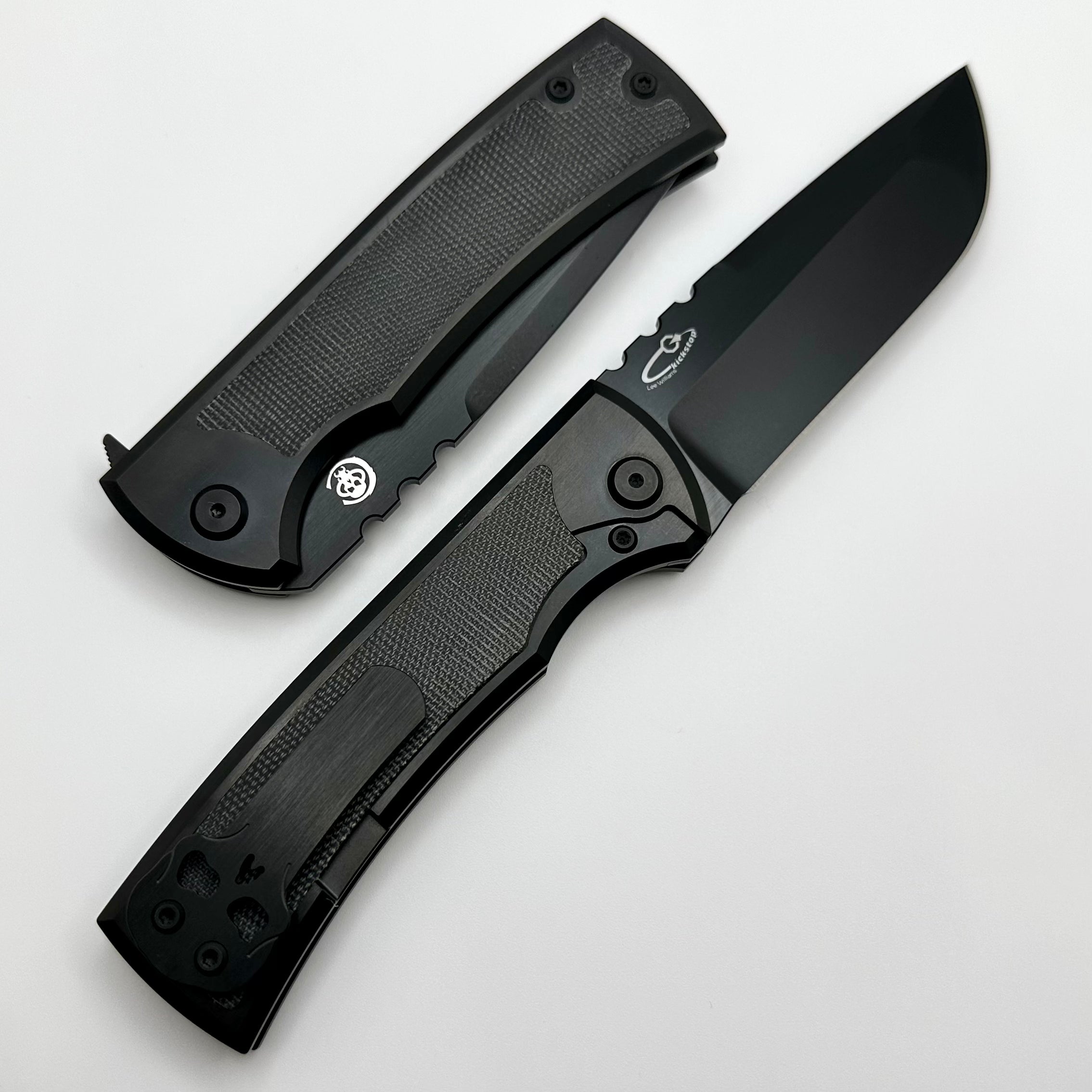 Chaves Ultramar Redencion 229 Kickstop Folding Knife - Premium M390 Blade & Black Micarta Inlays