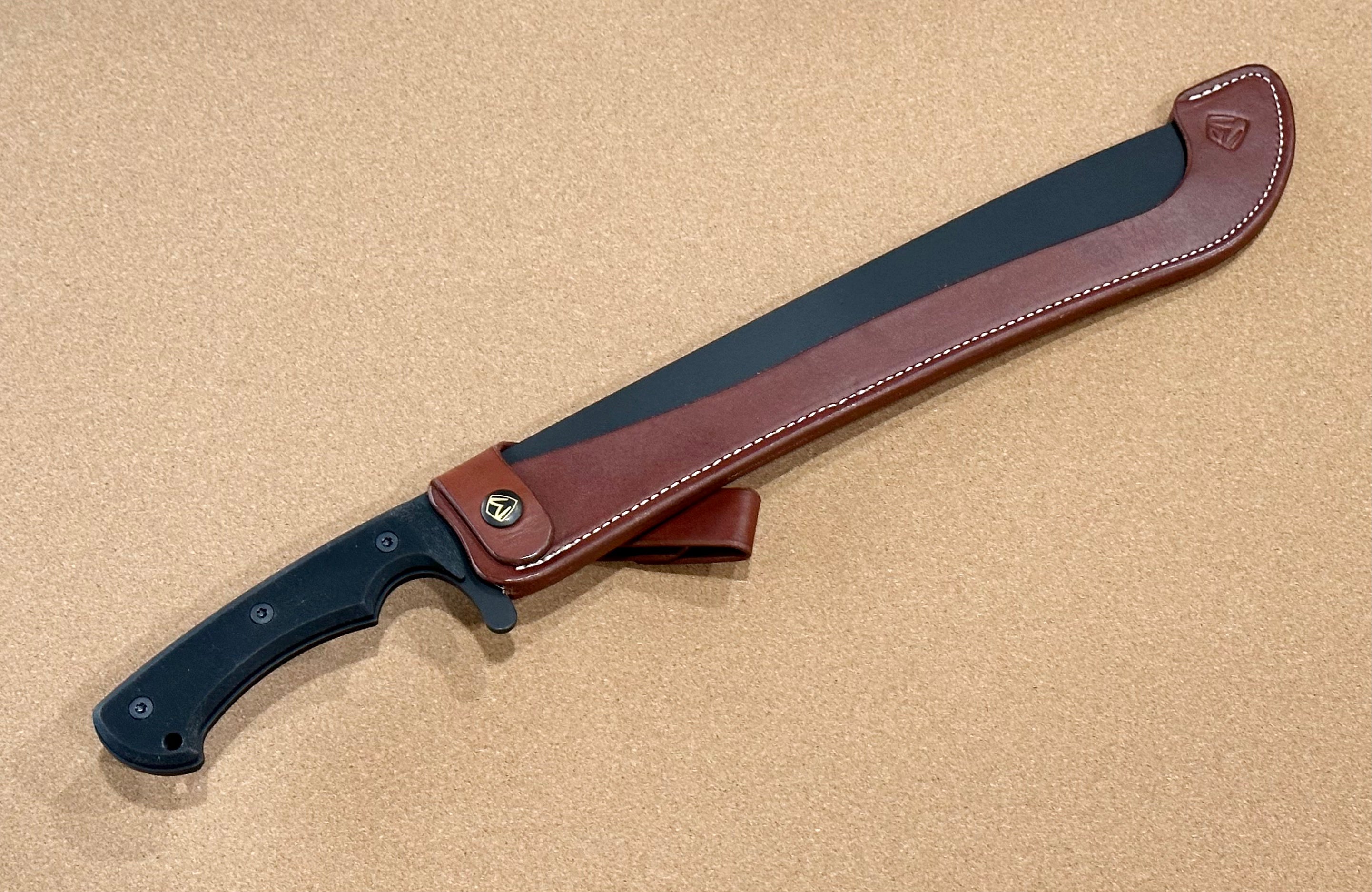 Medford Ultimate Black Machete - Premium S7 Nitride Blade & G-10 Handle