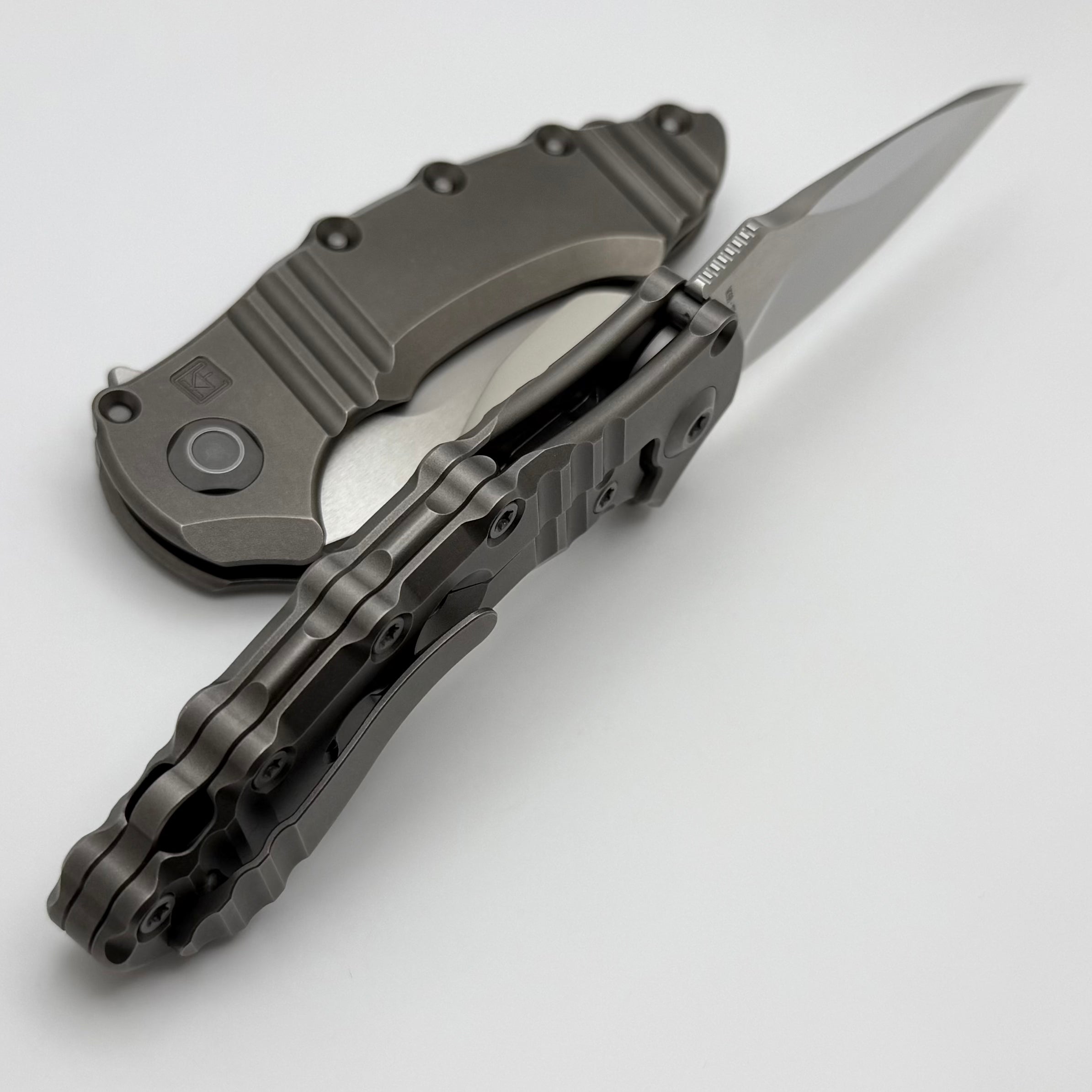 Premium Ecilop-M Titanium Knife by CKF - Ultimate M398 Blade