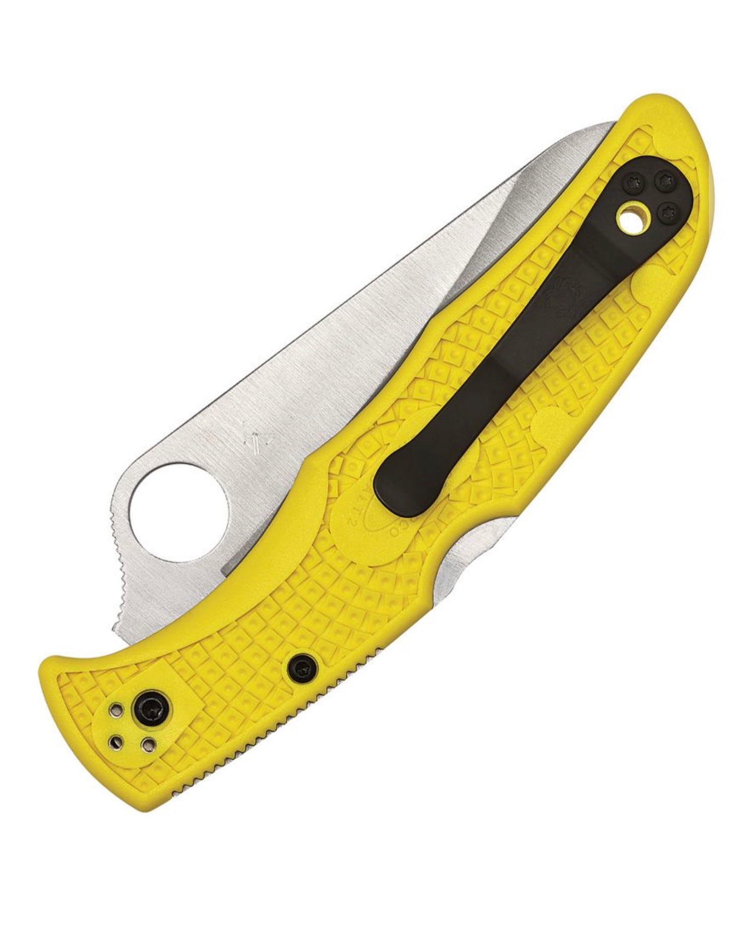 Spyderco Pacific Salt 2 Ultimate Marine Knife - Yellow FRN & H-2 Steel