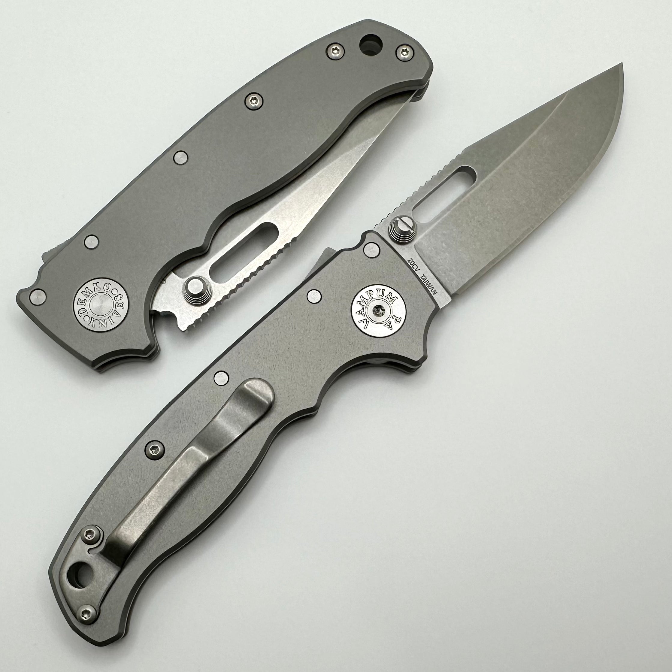 Demko AD20.5 Ultimate Titanium EDC Knife with Shark Lock