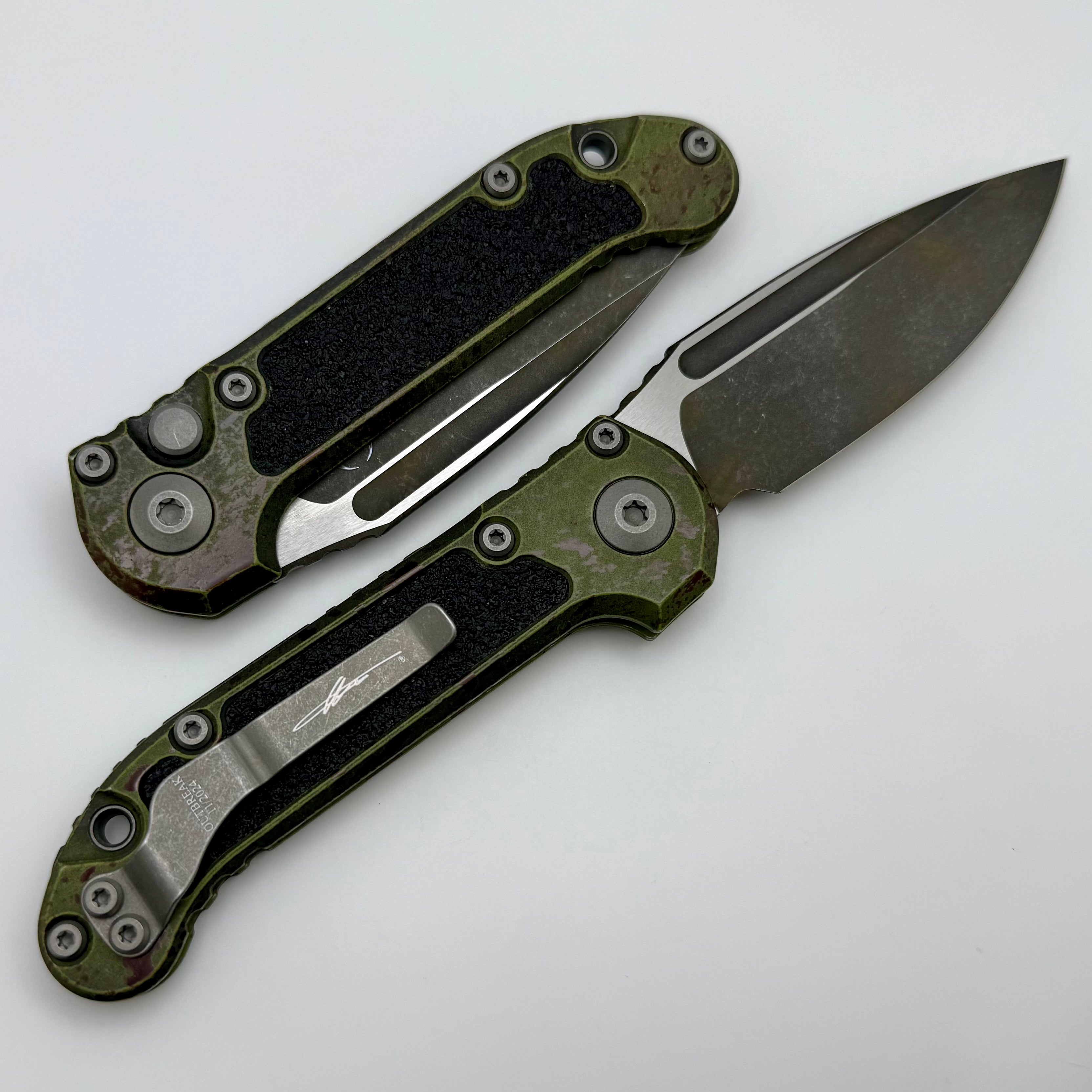 Premium Microtech LUDT Gen III Outbreak Drop Point Knife - Ultimate Tactical Tool