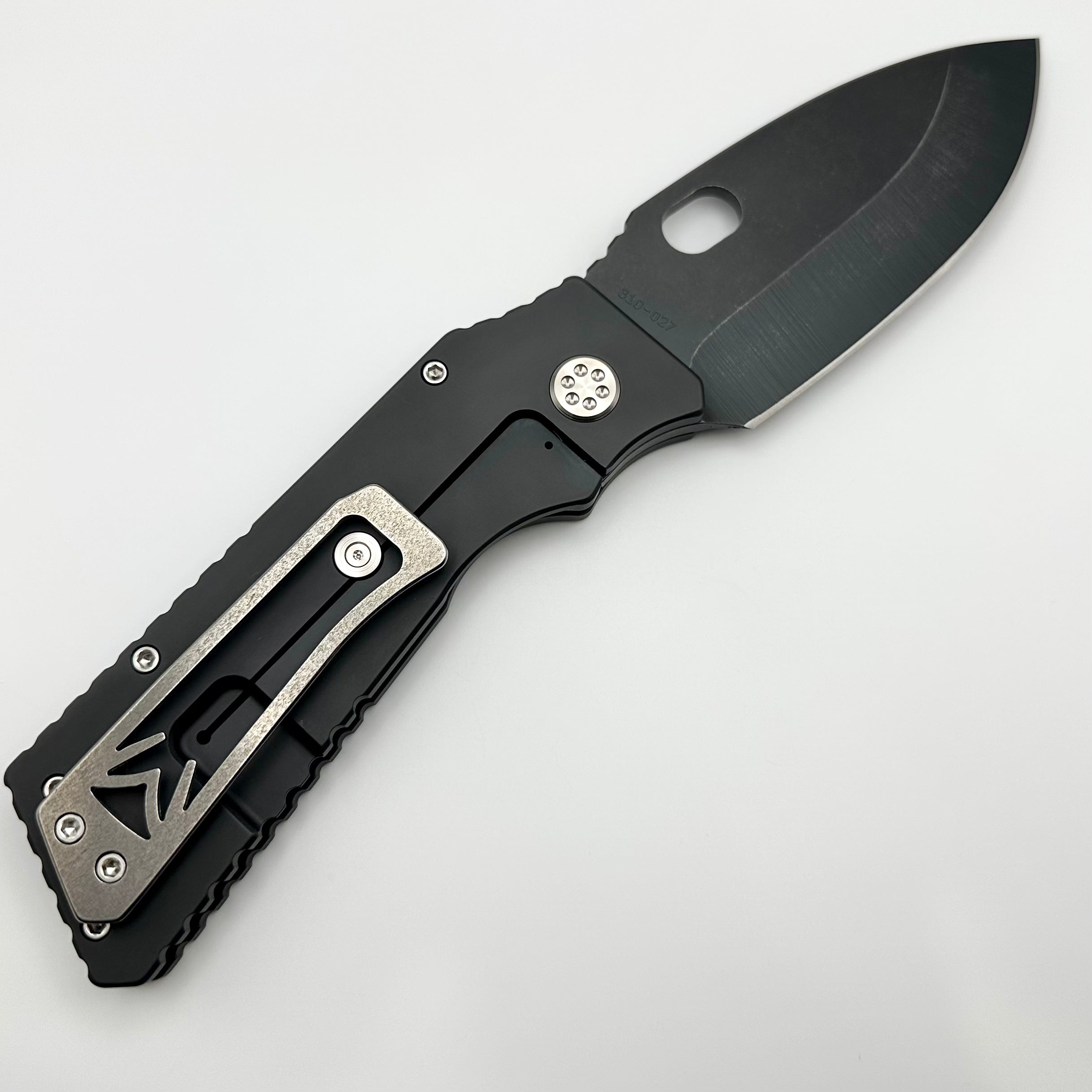 Medford TFF-H DLC Premium Folding Knife with Tumbled DLC S45VN Blade