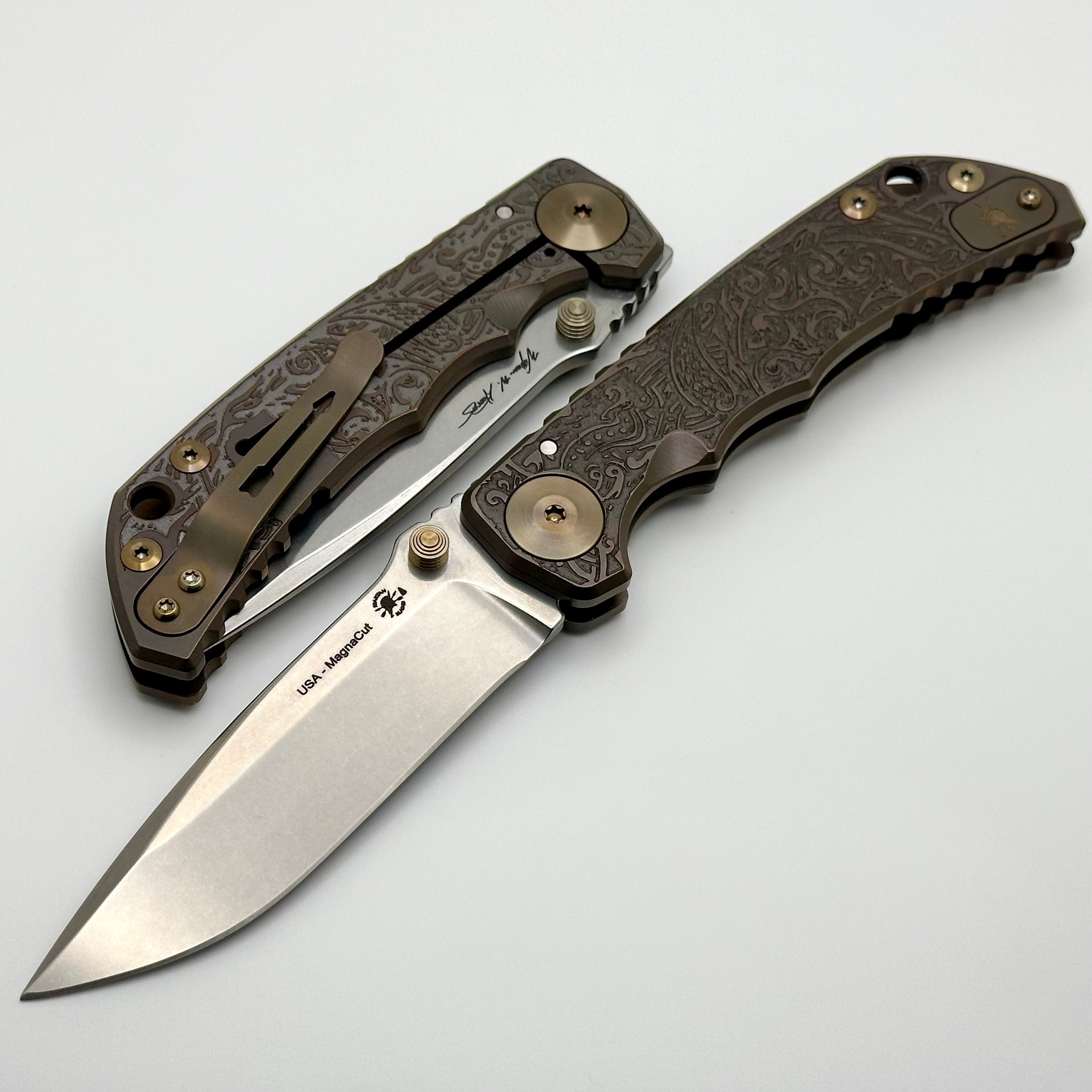 Spartan Blades Harsey Folder 2023 Relic Edition - Premium Titanium Folding Knife