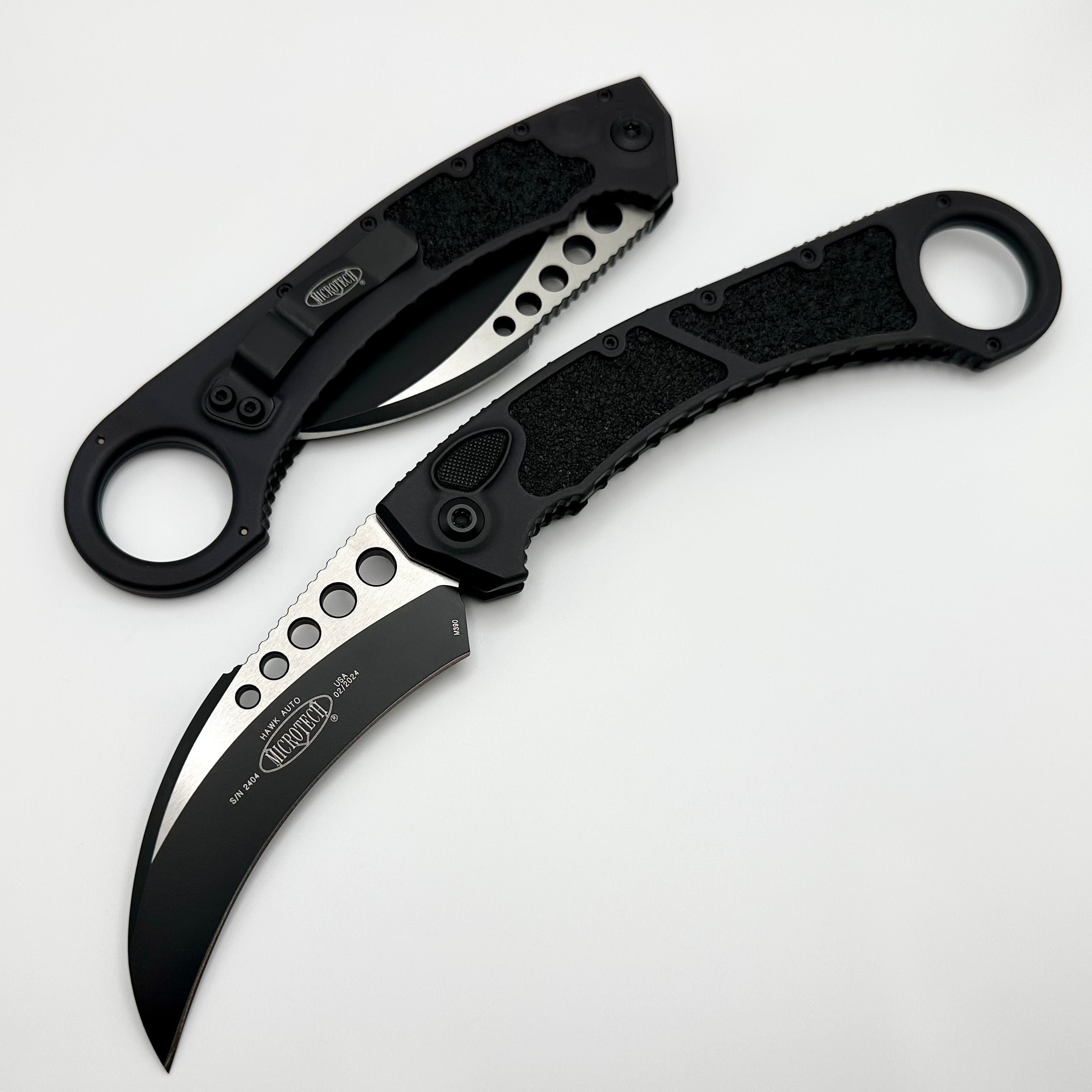 Premium Microtech Hawk Karambit Tactical Auto Knife - Ultimate Tactical Tool