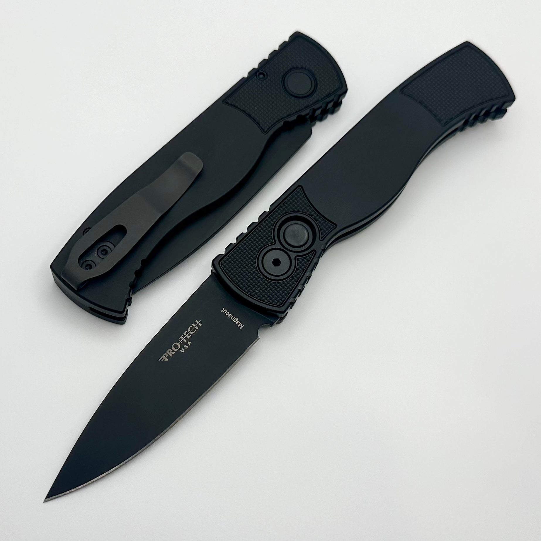 Pro-Tech TR-2 Ultimate Tactical Auto Knife - Black DLC MagnaCut Blade