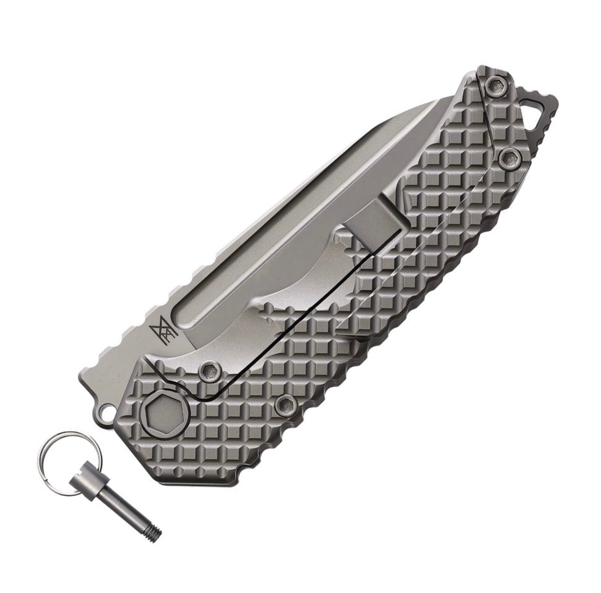 Midgards Messer Hermod Premium Titanium Frame Lock Knife with CPM-D2 Blade