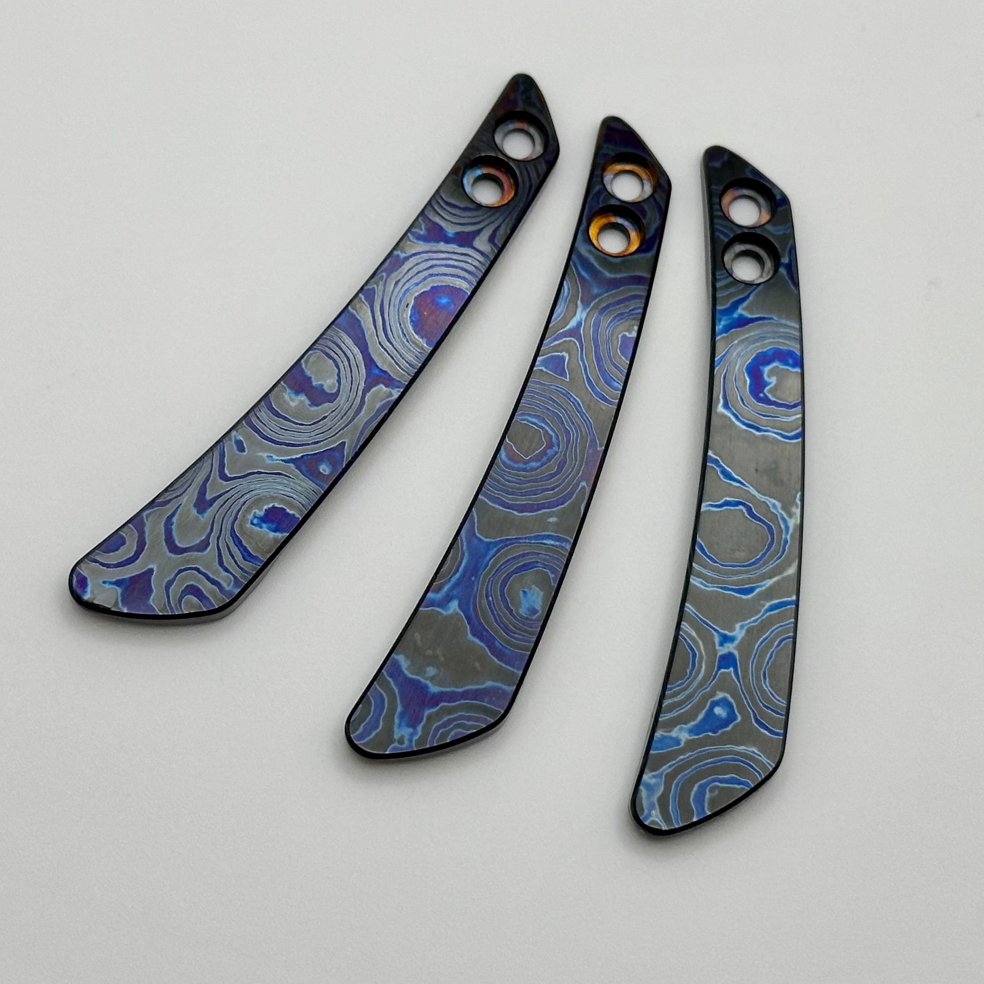 Premium Custom Knife Factory Evo 4.0 ZircuTi Pocket Clip - Unique Design