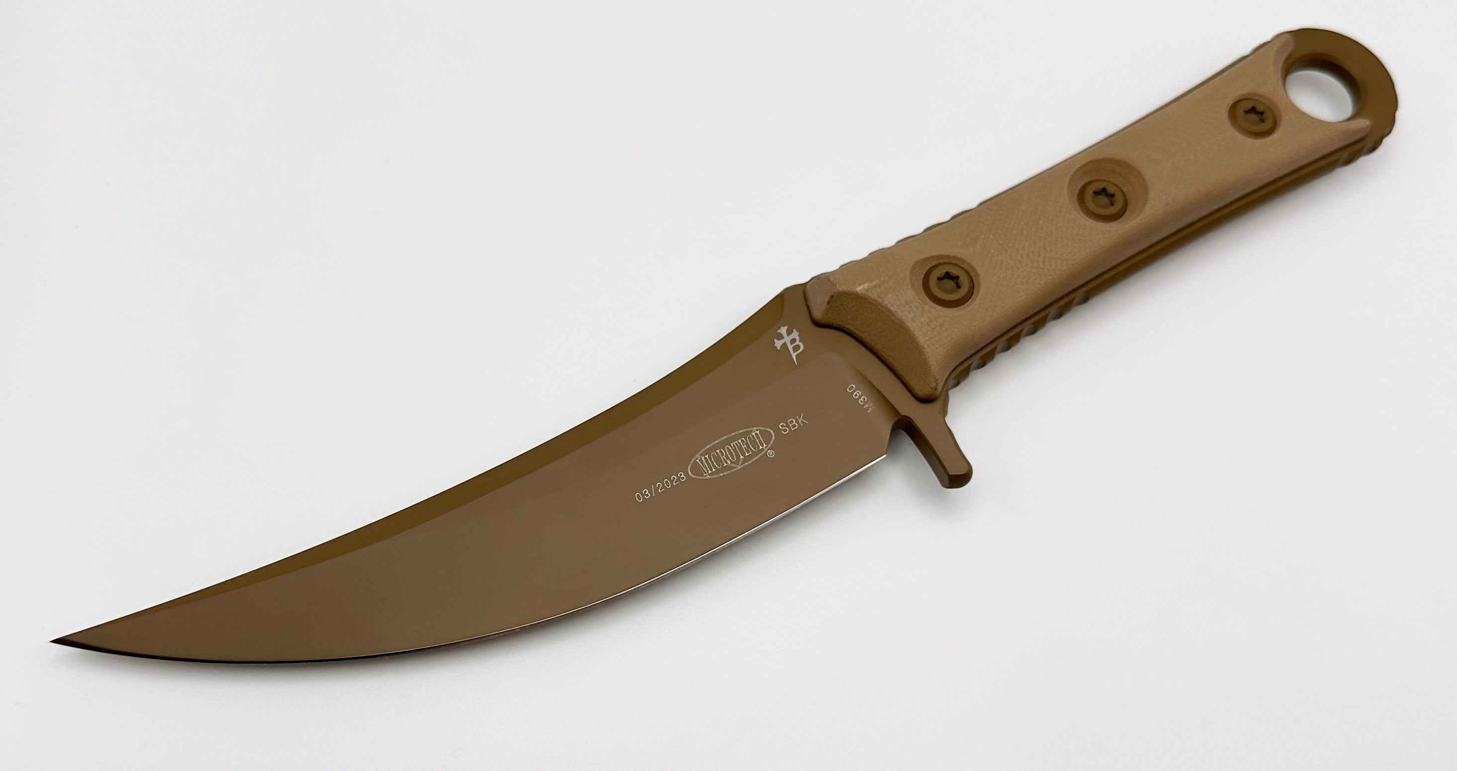 Microtech Ultimate Tactical Knife - Cerakote Tan Finish