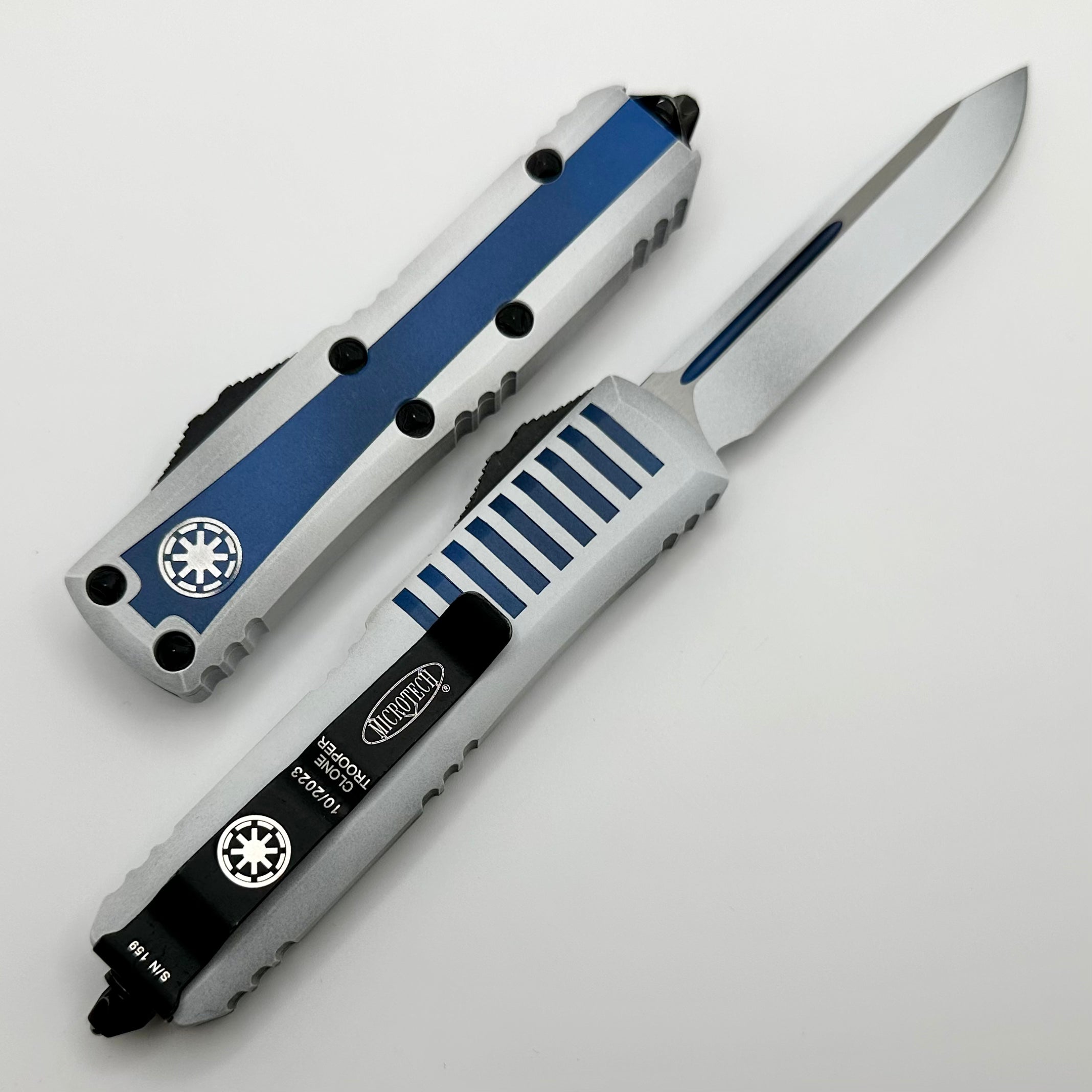 Microtech UTX-85 Single Edge Clone Trooper Signature Series 231-1CO - Premium Compact EDC Knife