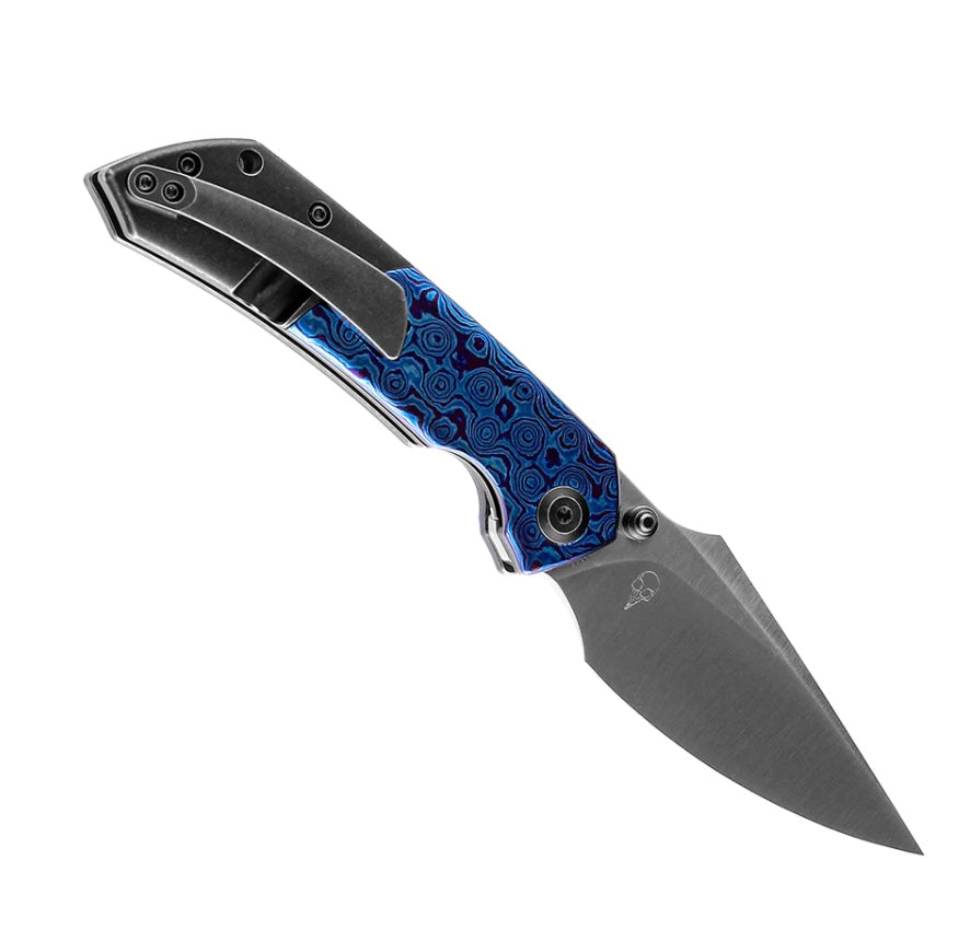 Kansept Fenrir Premium EDC Knife - S35VN Blade & Timascus Handle