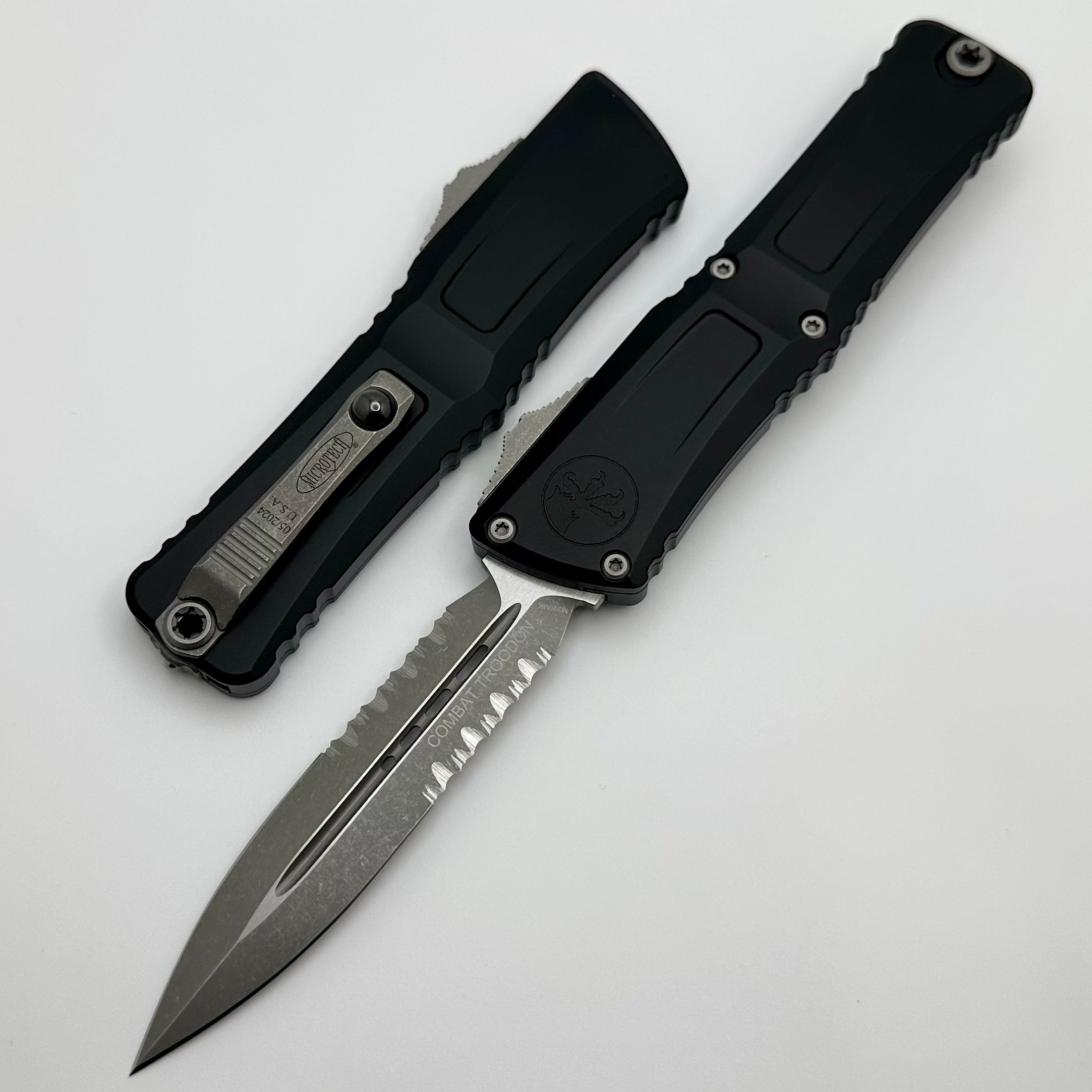 Microtech Premium Combat Troodon Gen III Apocalyptic Double Edge Knife - Ultimate Tactical Tool