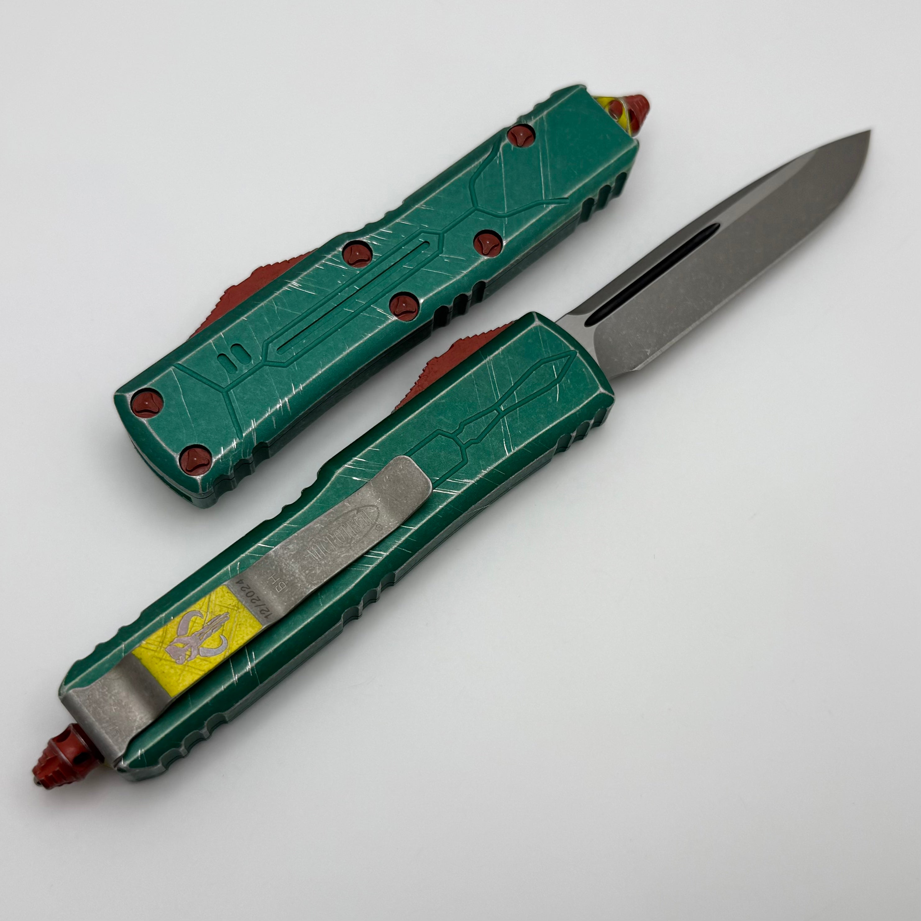 Microtech UTX-85 S/E Bounty Hunter Apocalyptic Signature Series - Ultimate EDC Knife