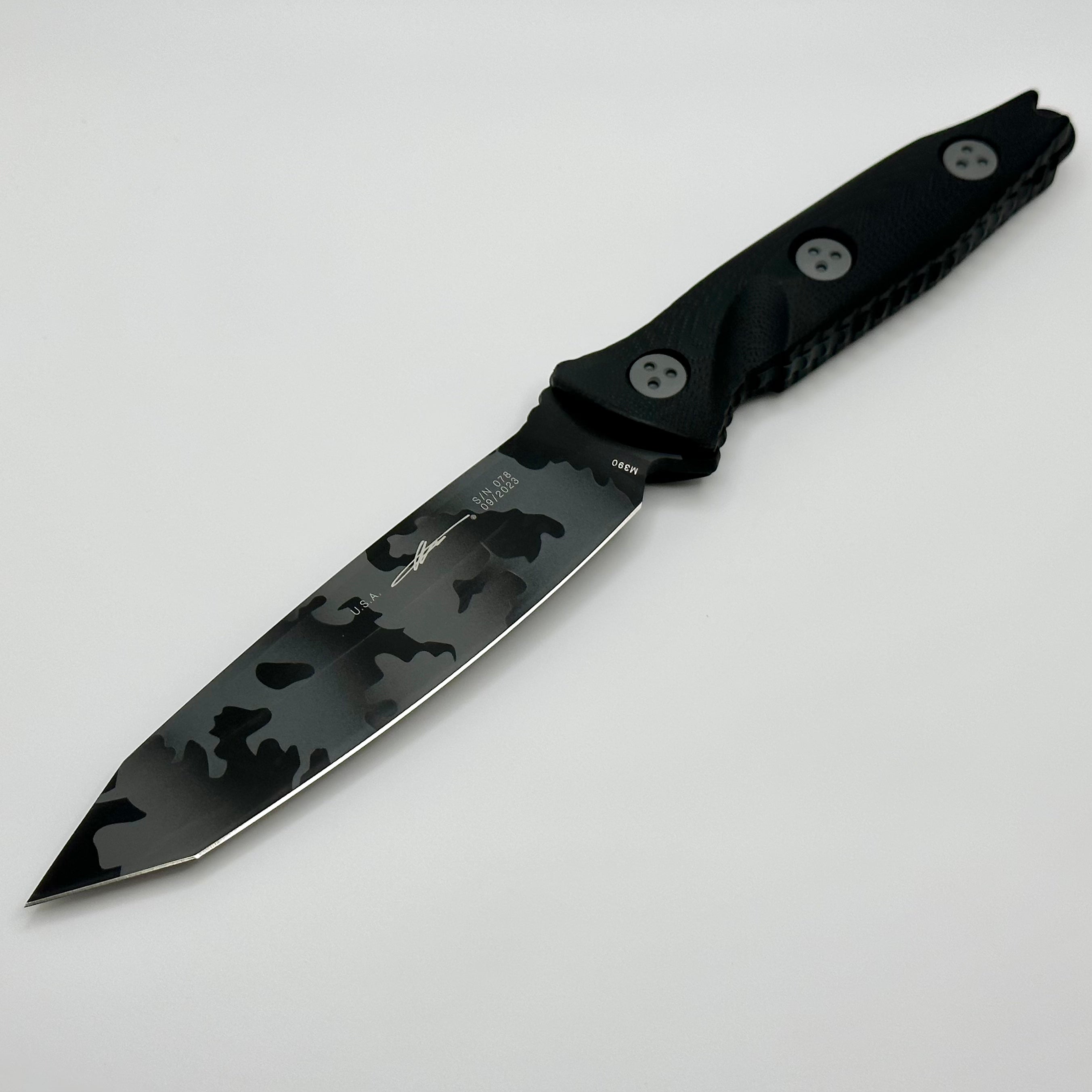 Microtech Socom Alpha Tanto Urban Camo Tactical Knife - Signature Series 114-1UCS