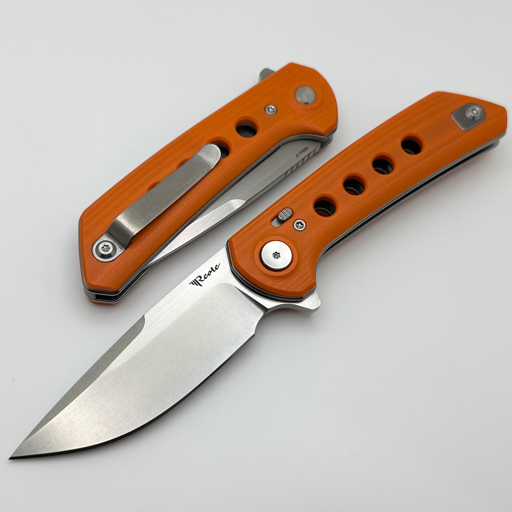 Premium Reate PL-XF Orange G-10 Folding Knife - Ultimate EDC Companion