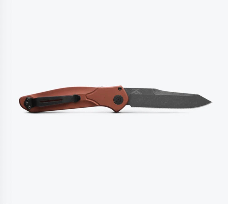 Benchmade Premium Auto Osborne Burnt Copper Aluminum & MagnaCut Knife 9400BK-03