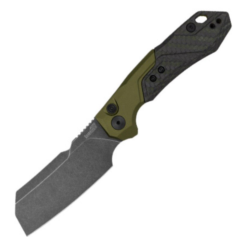 Kershaw Launch 14 Ultimate Tactical Cleaver - Carbon Fiber & Blackwash CPM-154