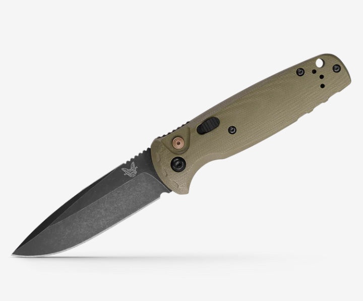 Benchmade CLA Premium Automatic Knife - OD Green G-10 & MagnaCut Steel