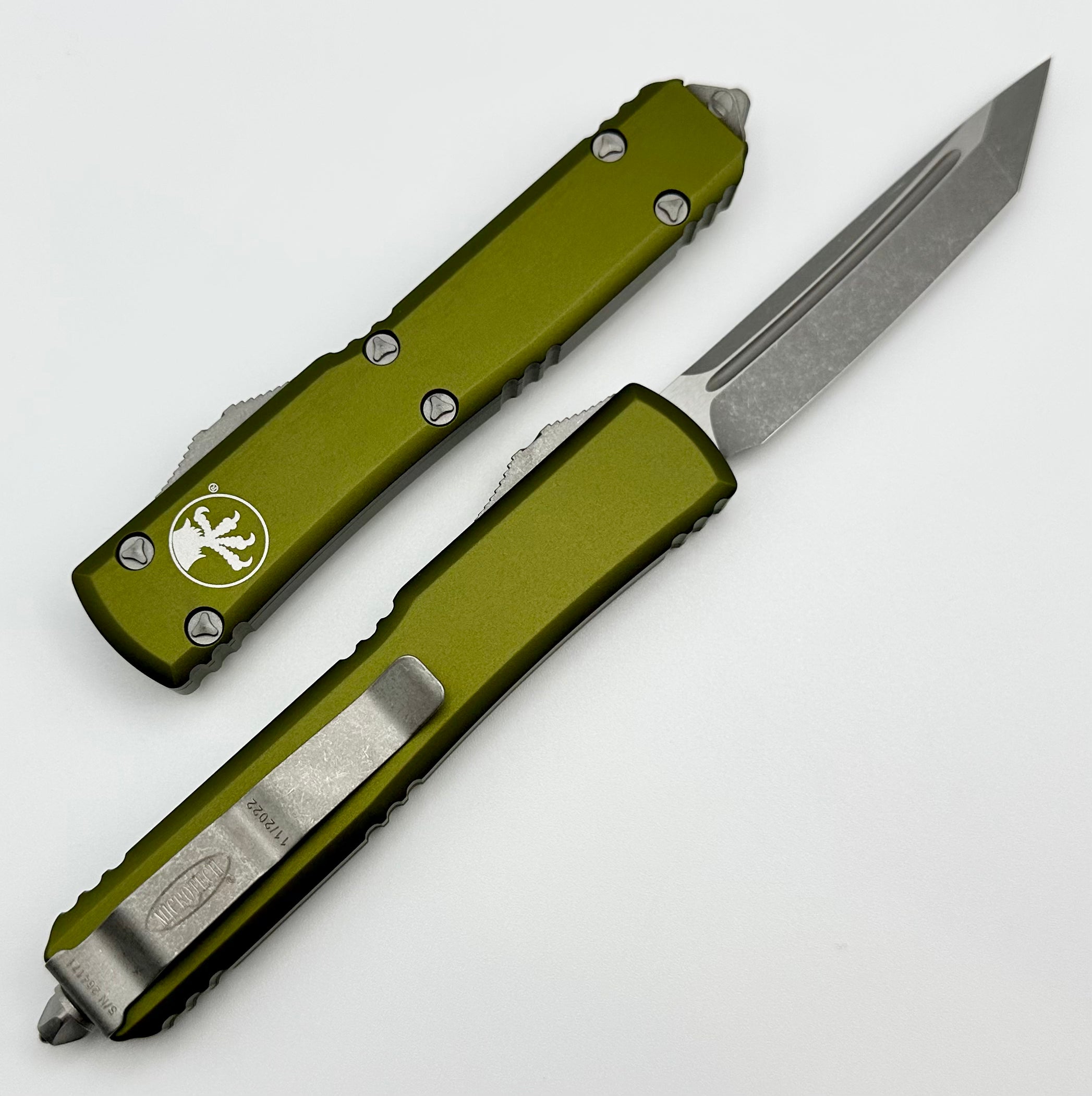 Microtech Ultratech Tanto Apocalyptic Standard | Premium OD Green Tactical Knife