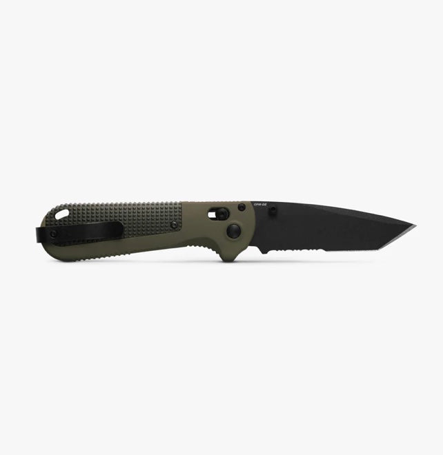 Benchmade Redoubt Ultimate Tactical Knife - Ranger Green Serrated Tanto D2 431SBK-1