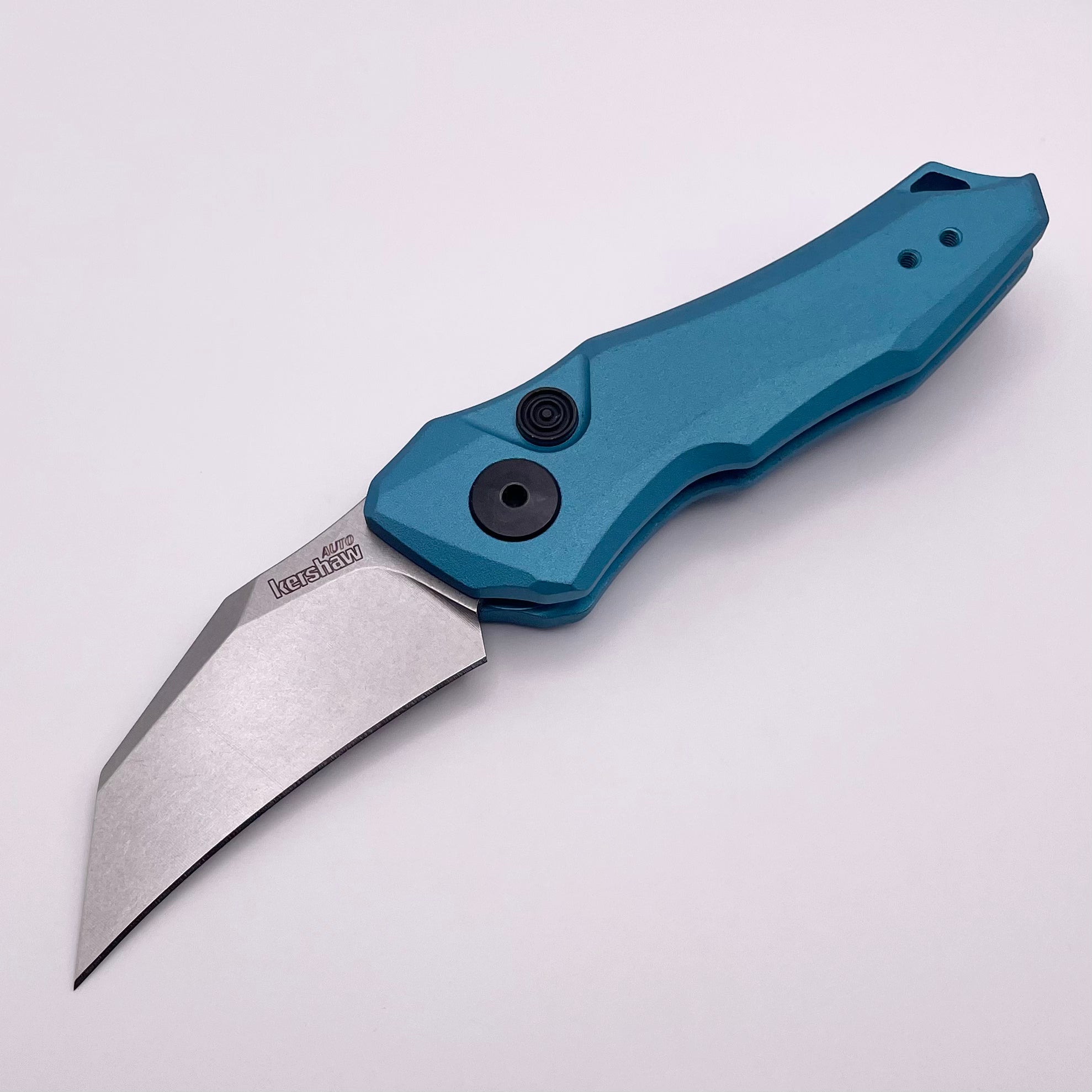 Kershaw Launch 10 Premium Automatic Knife - CPM-154 Blade & Teal Aluminum Handle