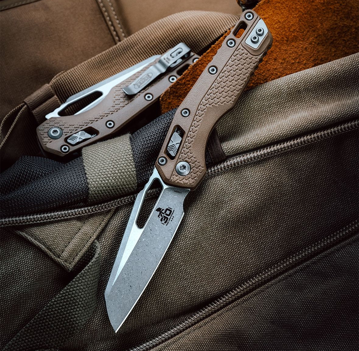 Microtech MSI RAM LOK 30th Anniversary Edition - Premium Polymer Handle & M390MK Blade