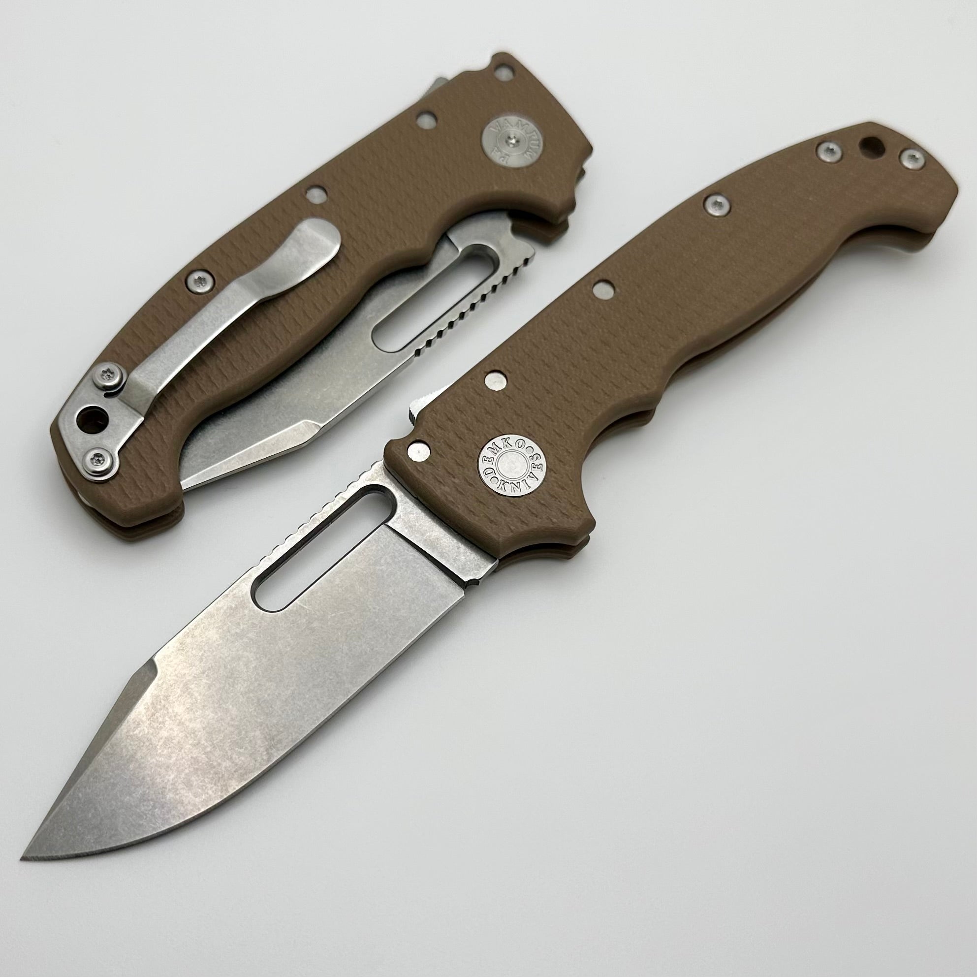 Premium Demko AD20S V2 Clip Point Knife - Ultimate MagnaCut Blade & G-10 Handle