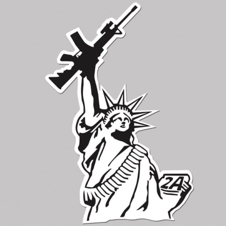 Premium United States Tactical Liberty Sticker - Ultimate Patriotic Decal