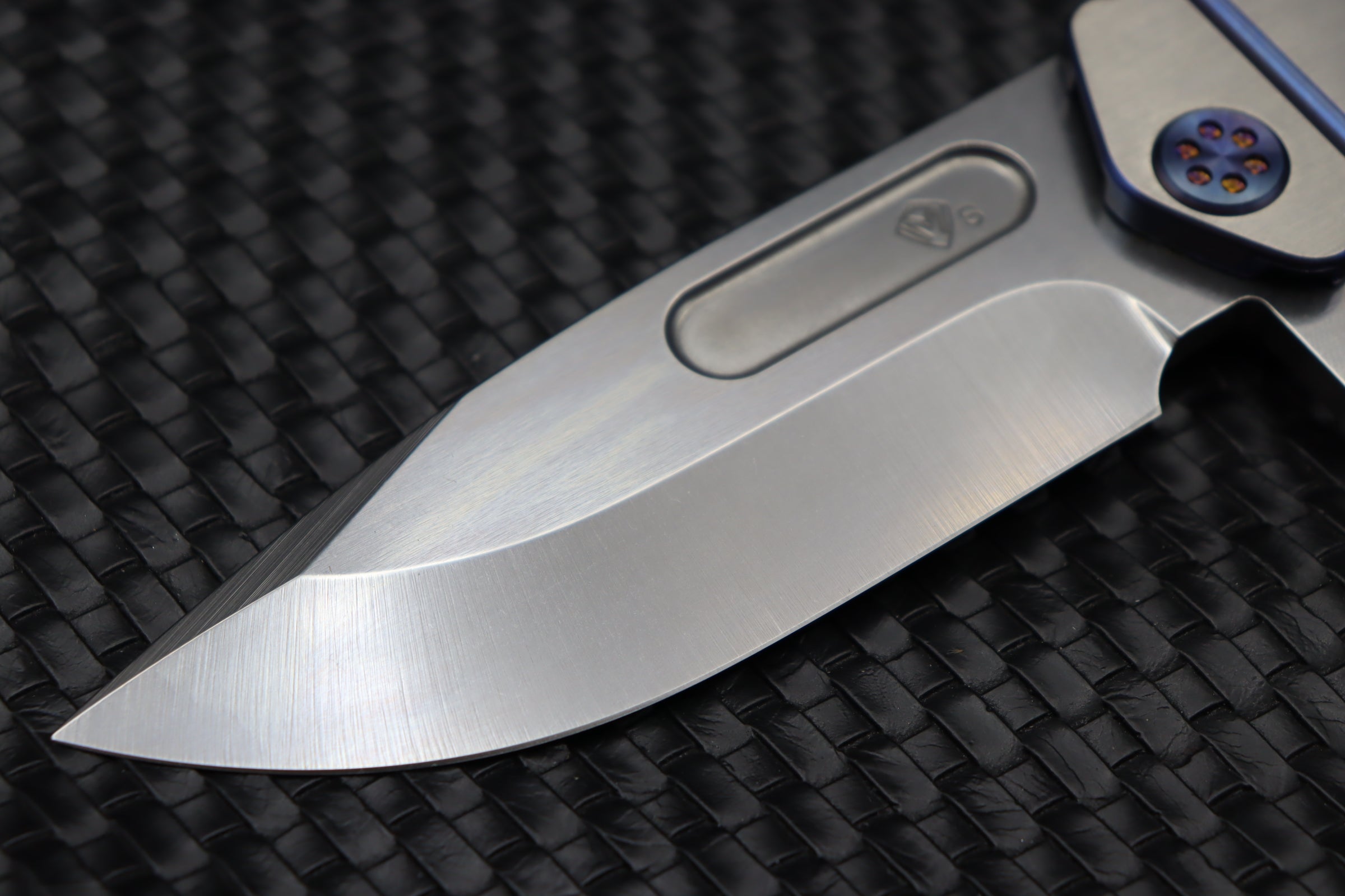 Medford USMC Fighter Flipper: Premium S35VN Blade with Titanium Handles & Flamed Hardware