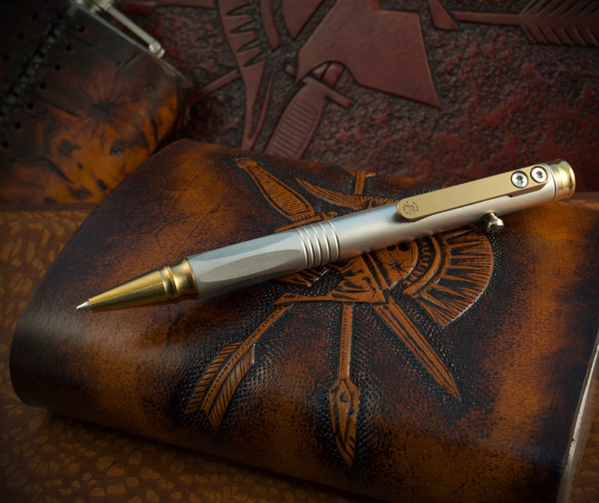 Premium Spartan Blades Grafi Titanium Pen - Ultimate Writing Experience