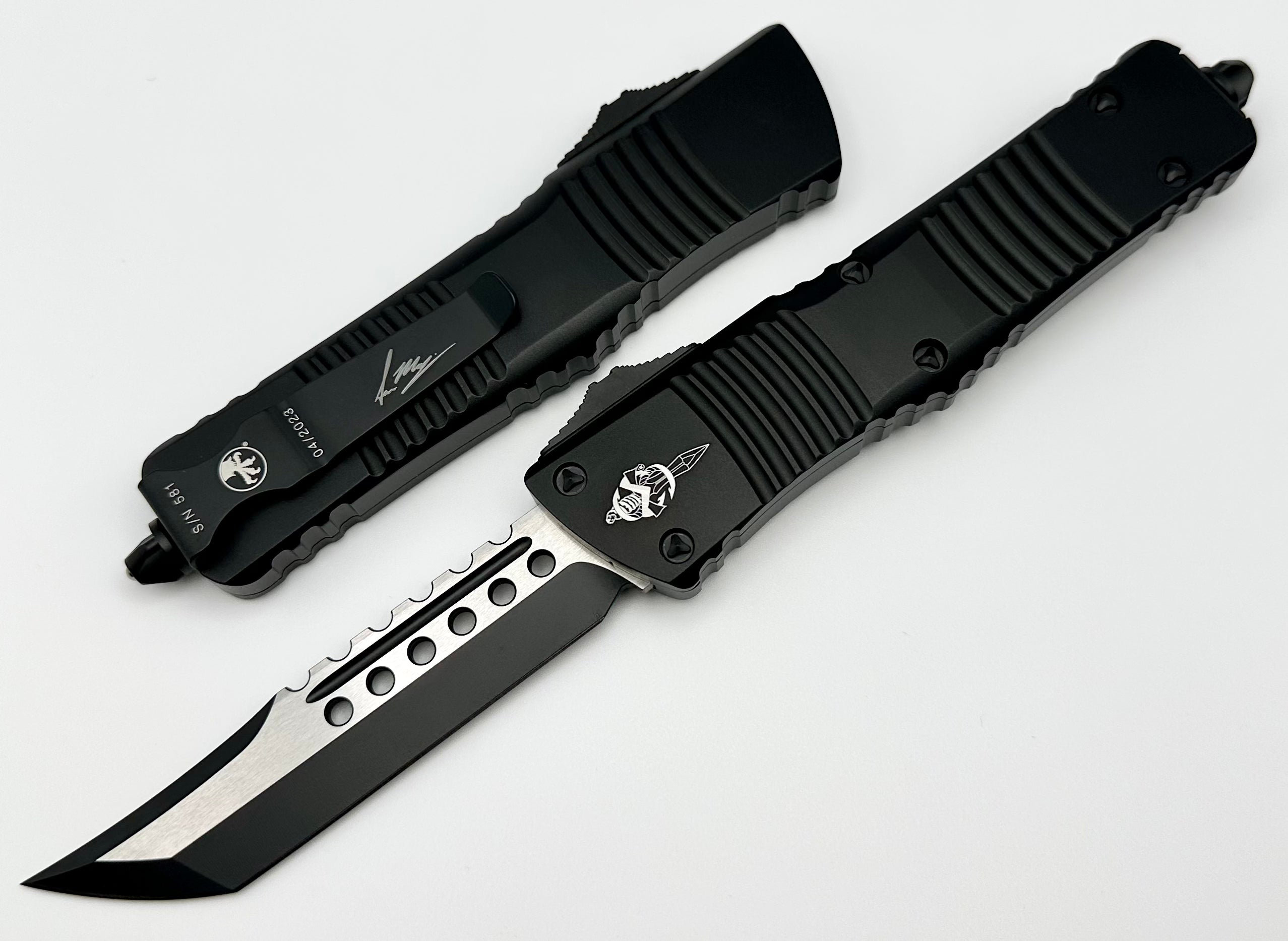 Microtech Combat Troodon Tactical Hellhound Signature Series 219-1TS - Ultimate Tactical Knife