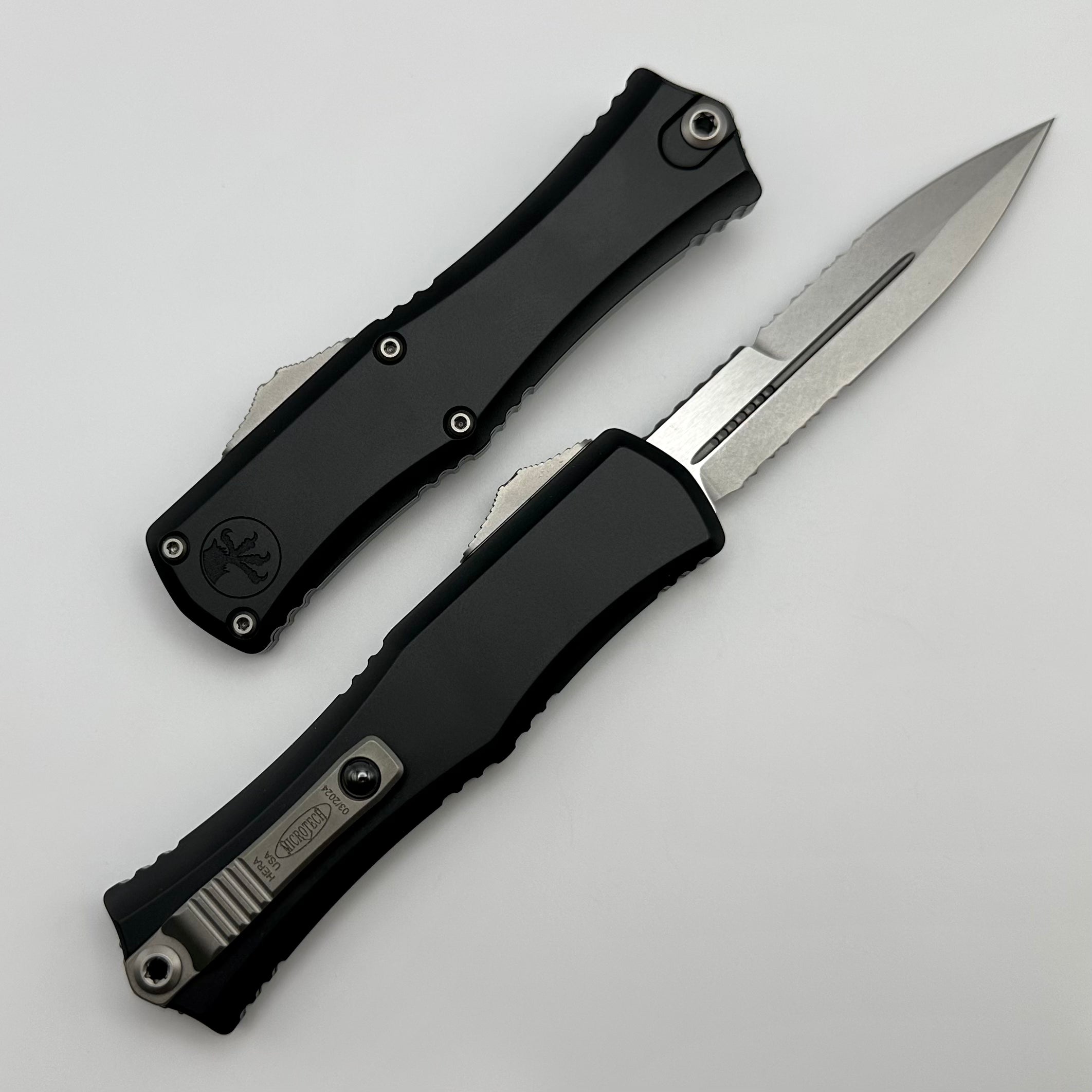 Microtech Premium Mini Hera OTF Knife - Ultimate EDC with M390MK Blade