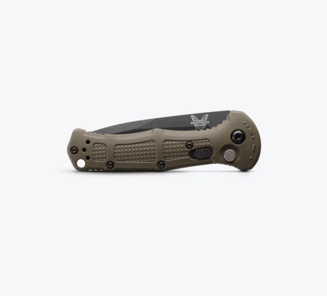 Benchmade Mini Claymore Ultimate Tactical Knife - Ranger Green Grivory & Black CPM-D2