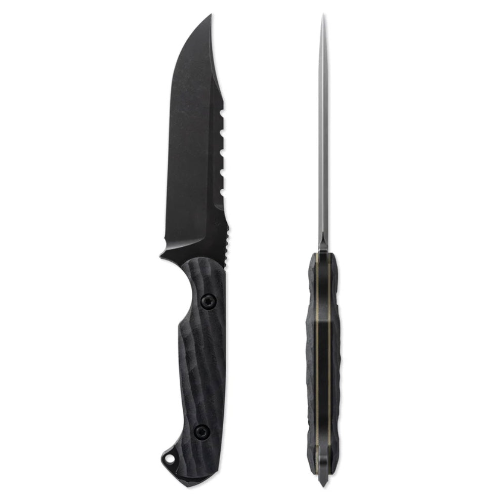 Toor Knives Crewman Bomber - Premium Cruwear Fixed Blade with G-10 Handles