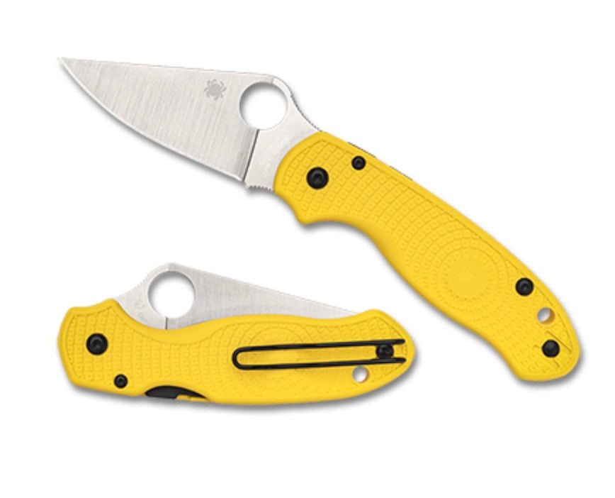 Ultimate Para 3 Lightweight Salt Knife - Yellow FRN & MagnaCut